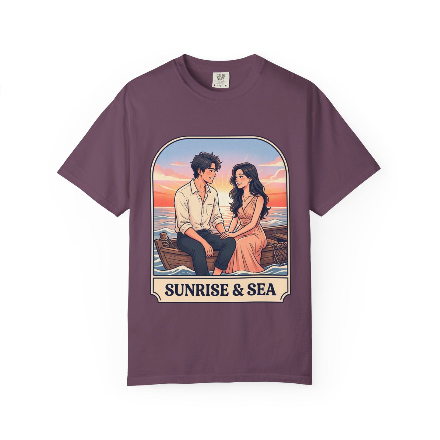 Sunrise & Sea Romantic Beach T-Shirt