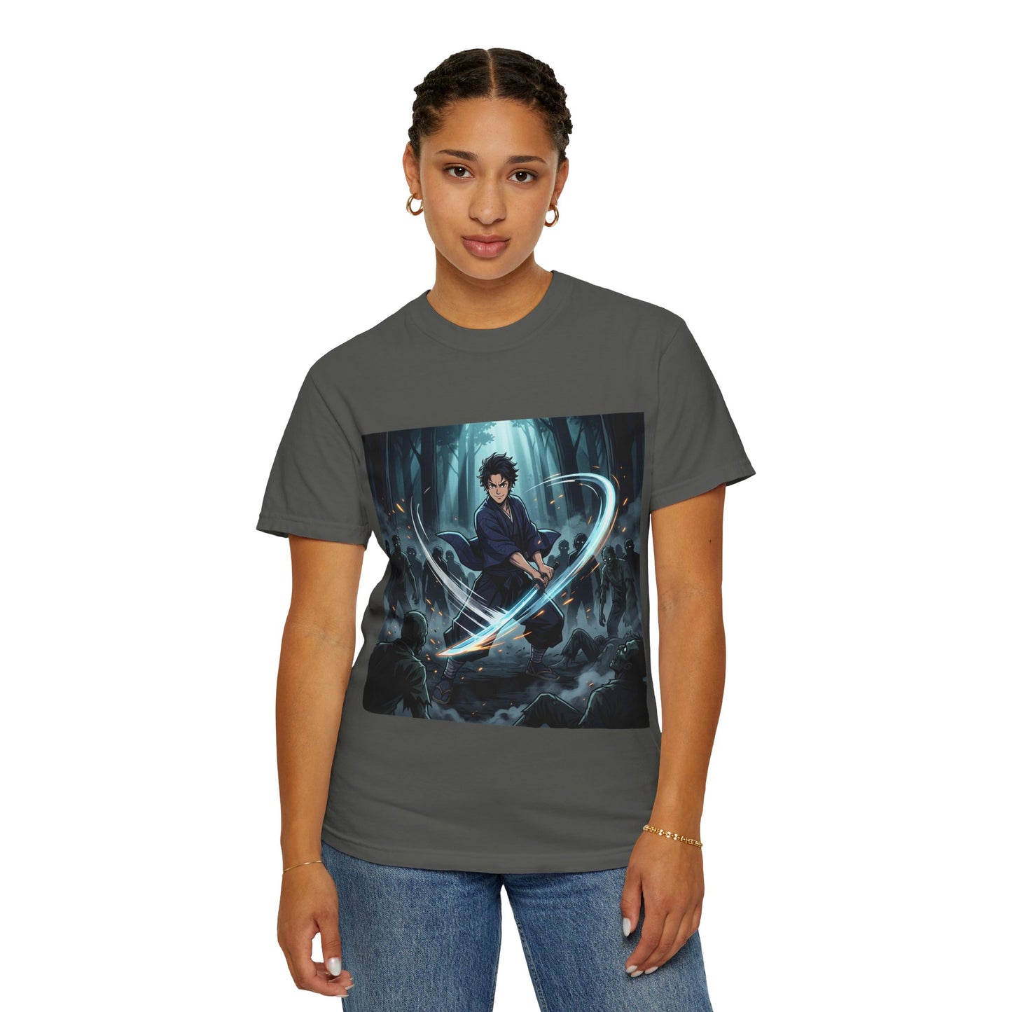 Mage Battlemage T‑Shirt — Fantasy Wizard Magic Sword Illustration Tee