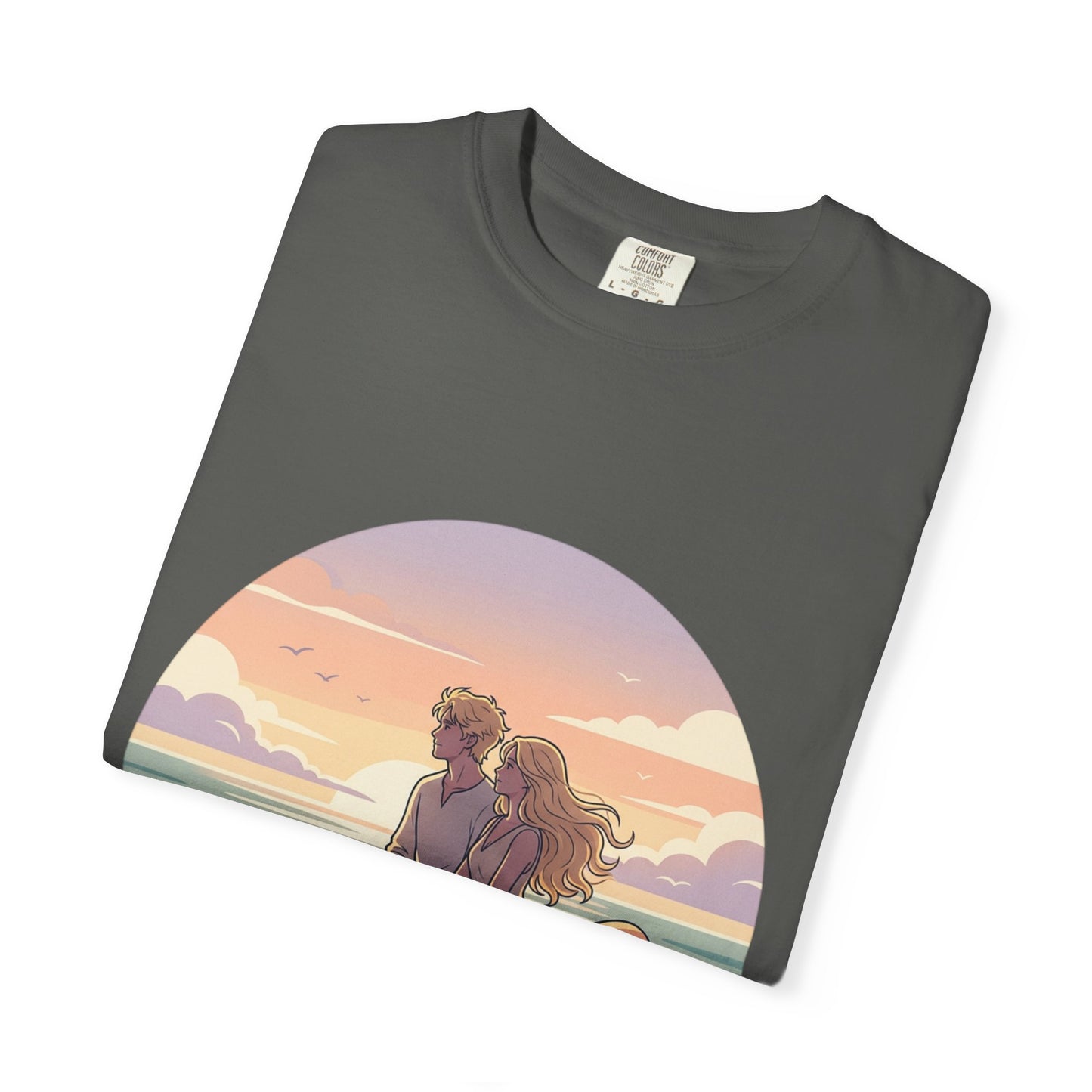 Ocean Sunset Graphic T-Shirt — "The Ocean Already Knows"