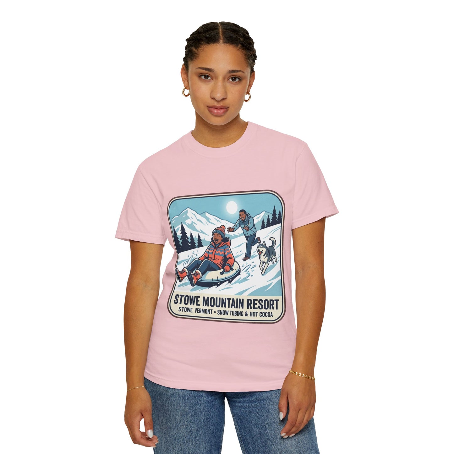 Stowe Mountain Resort Snow Tubing T-Shirt