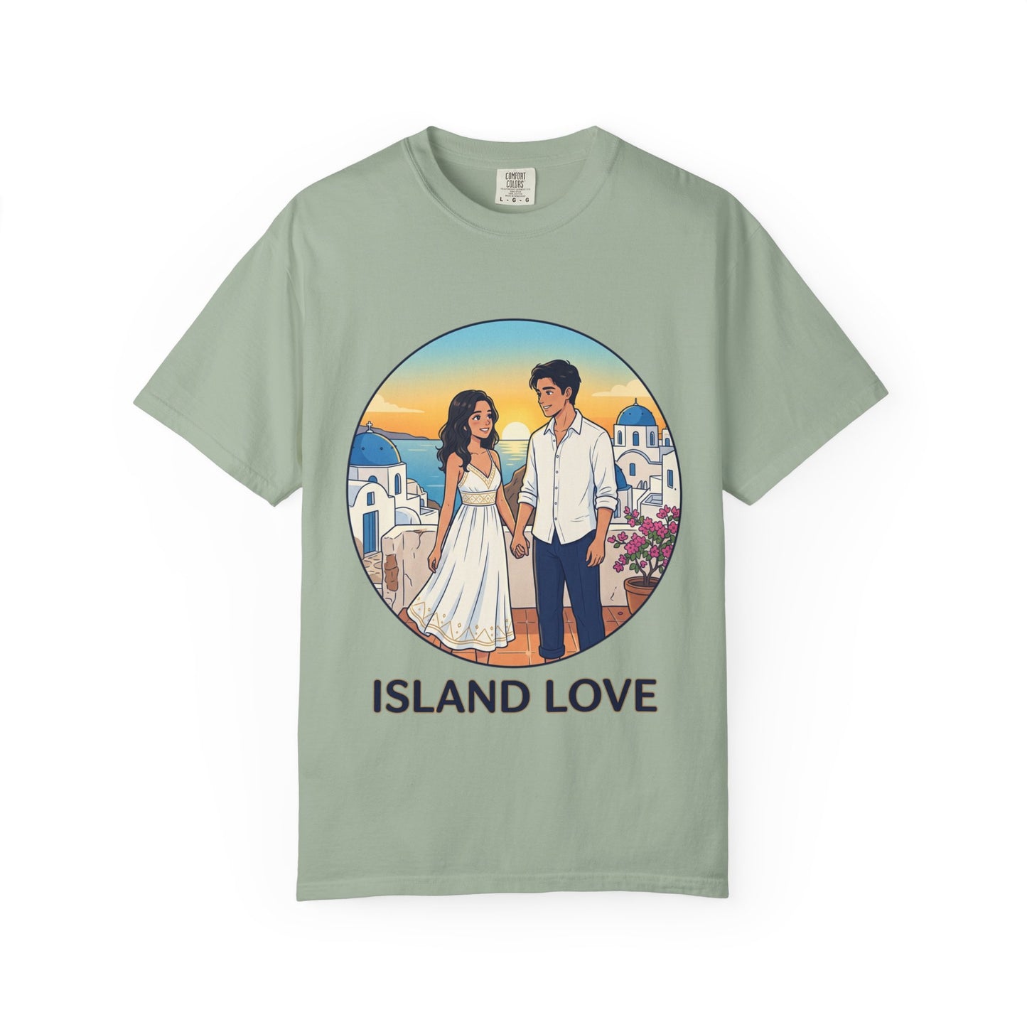 Island Love T-Shirt — Romantic Couples Vacation Tee