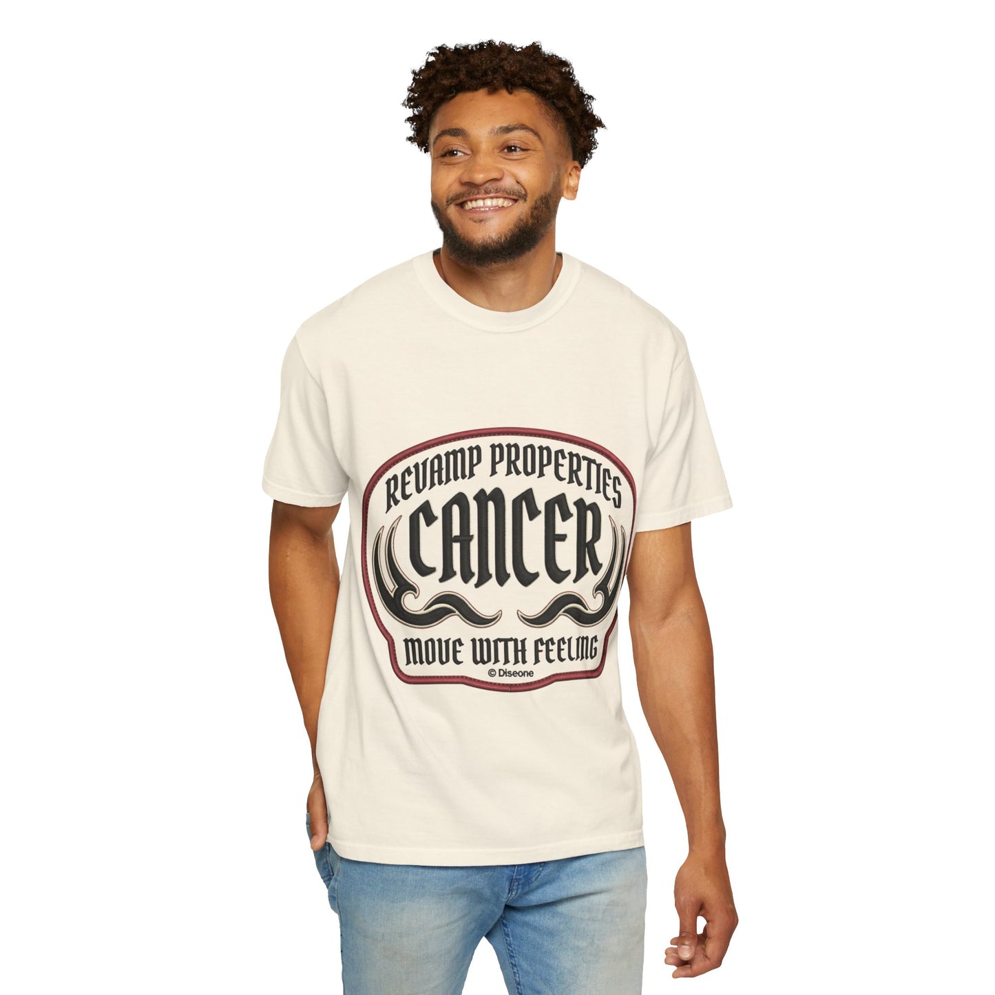 Cancer Zodiac T-Shirt — 'Move With Feeling' Astrology Tee