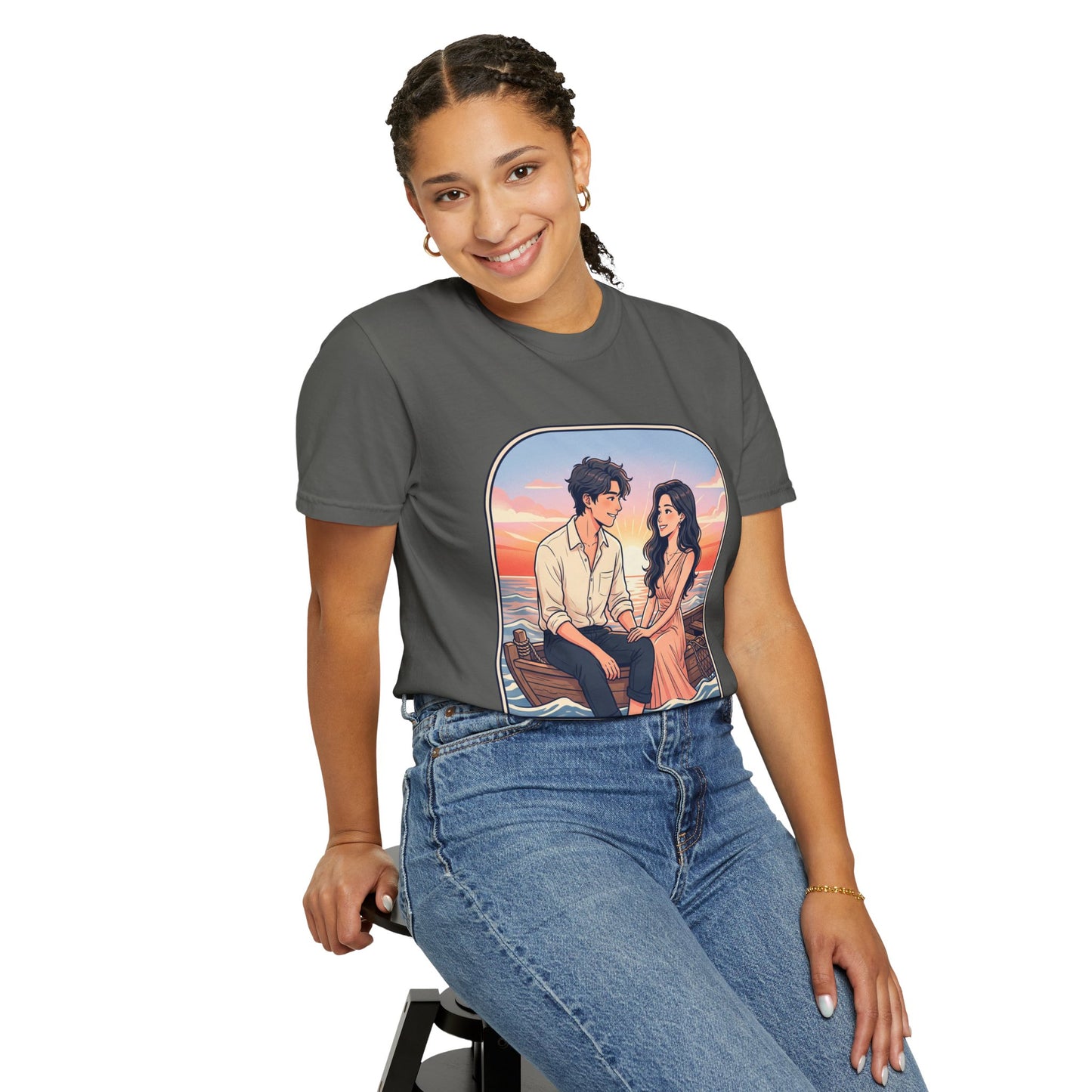 Sunrise & Sea Romantic Beach T-Shirt