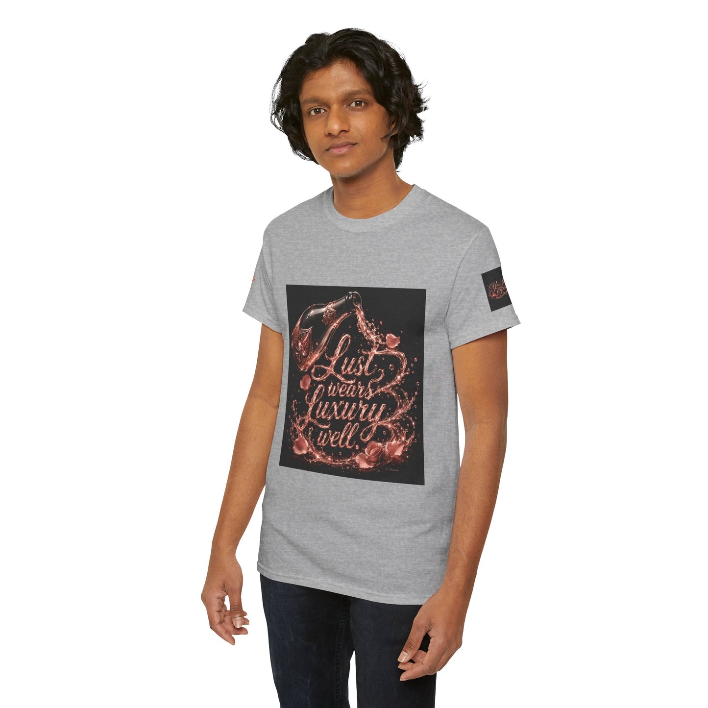 Lust Treats Luxury Well T-Shirt – Vintage Script Graphic Tee