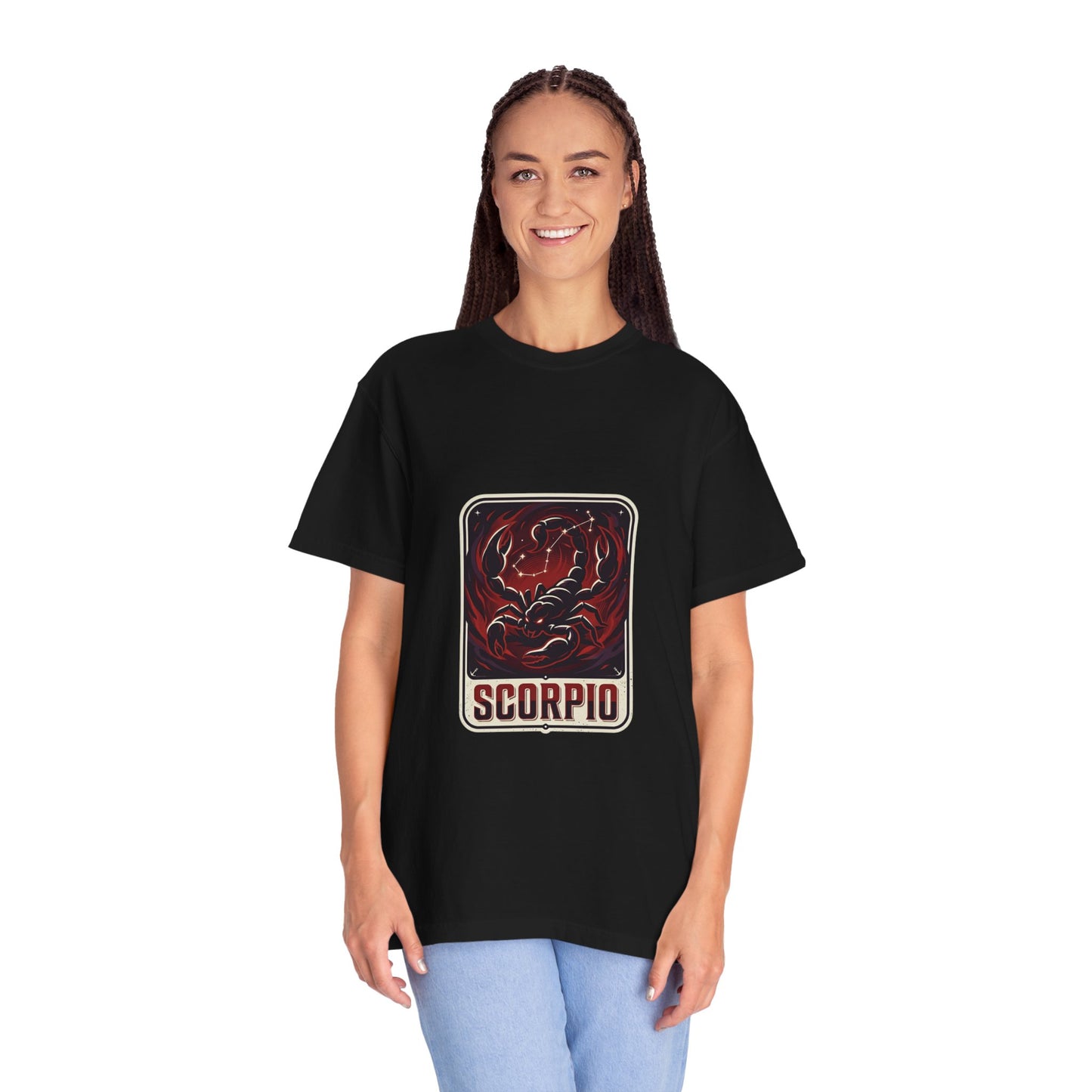 Scorpio Zodiac T-Shirt — Bold Red Scorpion Astrological Tee