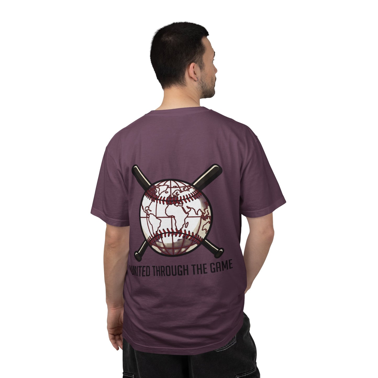 Baseball Globe T-Shirt — "United Through The Game"