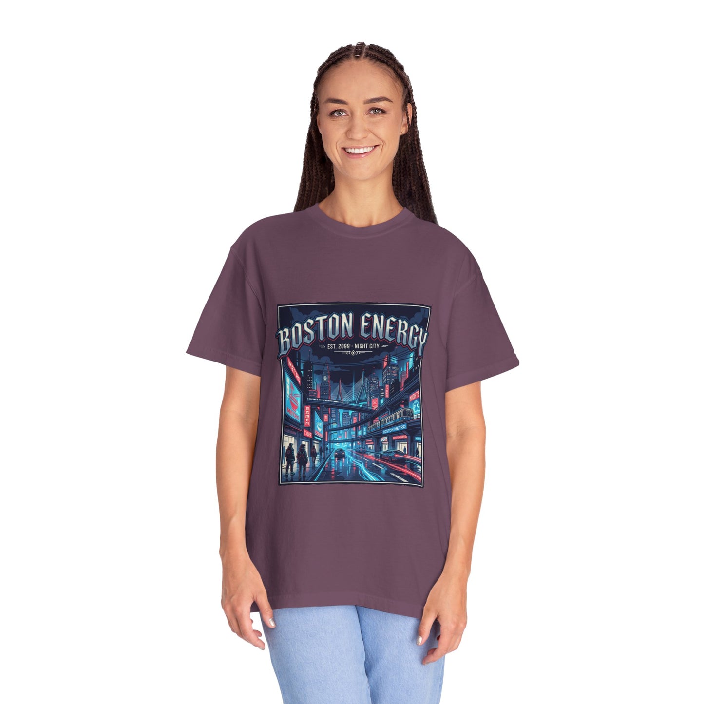 Boston Energy Graphic T-Shirt — Neon City Streetwear