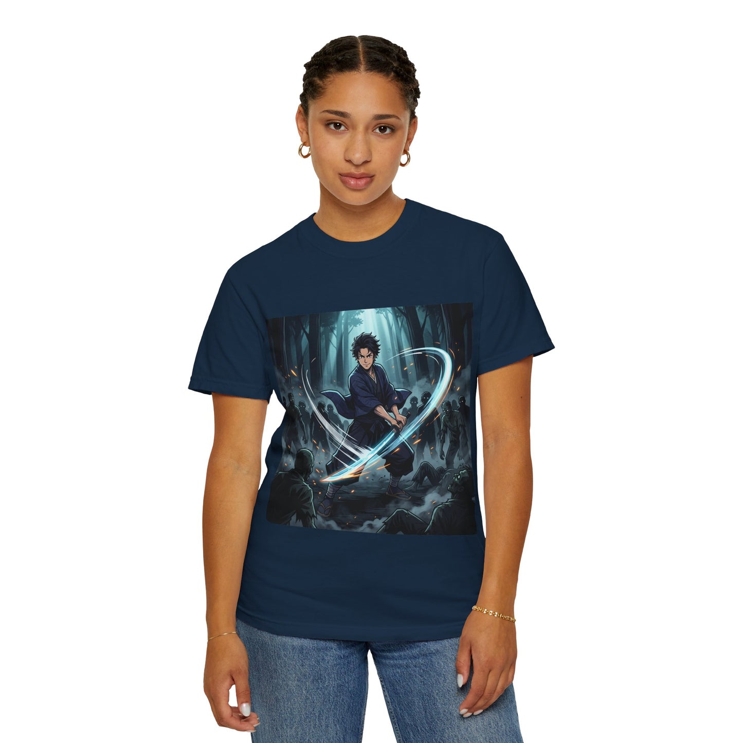 Mage Battlemage T‑Shirt — Fantasy Wizard Magic Sword Illustration Tee