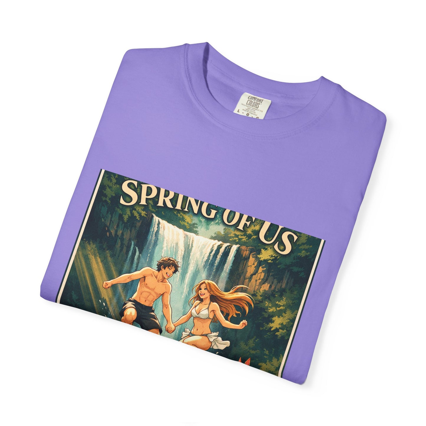 Vintage 'Spring of Us' Waterfall Graphic T-Shirt
