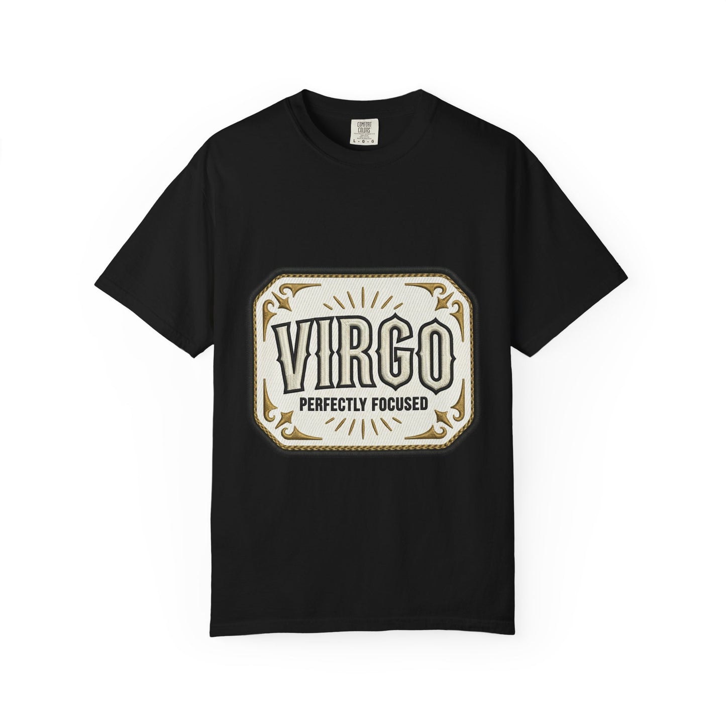 Virgo "Perfectly Focused" Zodiac T-Shirt — Vintage Astrology Tee