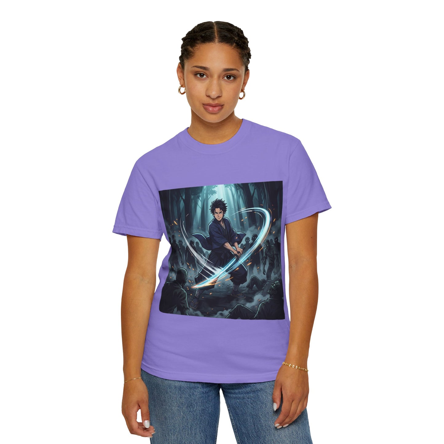 Mage Battlemage T‑Shirt — Fantasy Wizard Magic Sword Illustration Tee