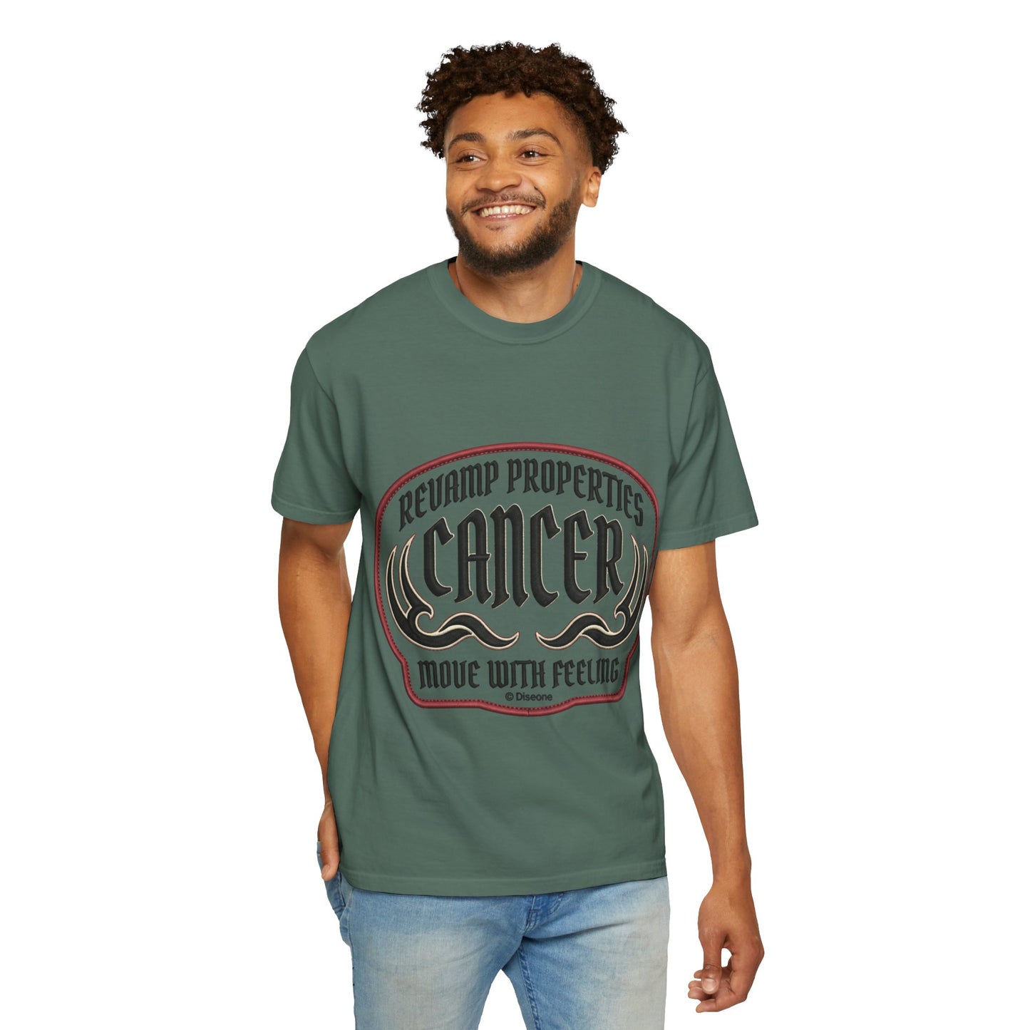Cancer Zodiac T-Shirt — 'Move With Feeling' Astrology Tee