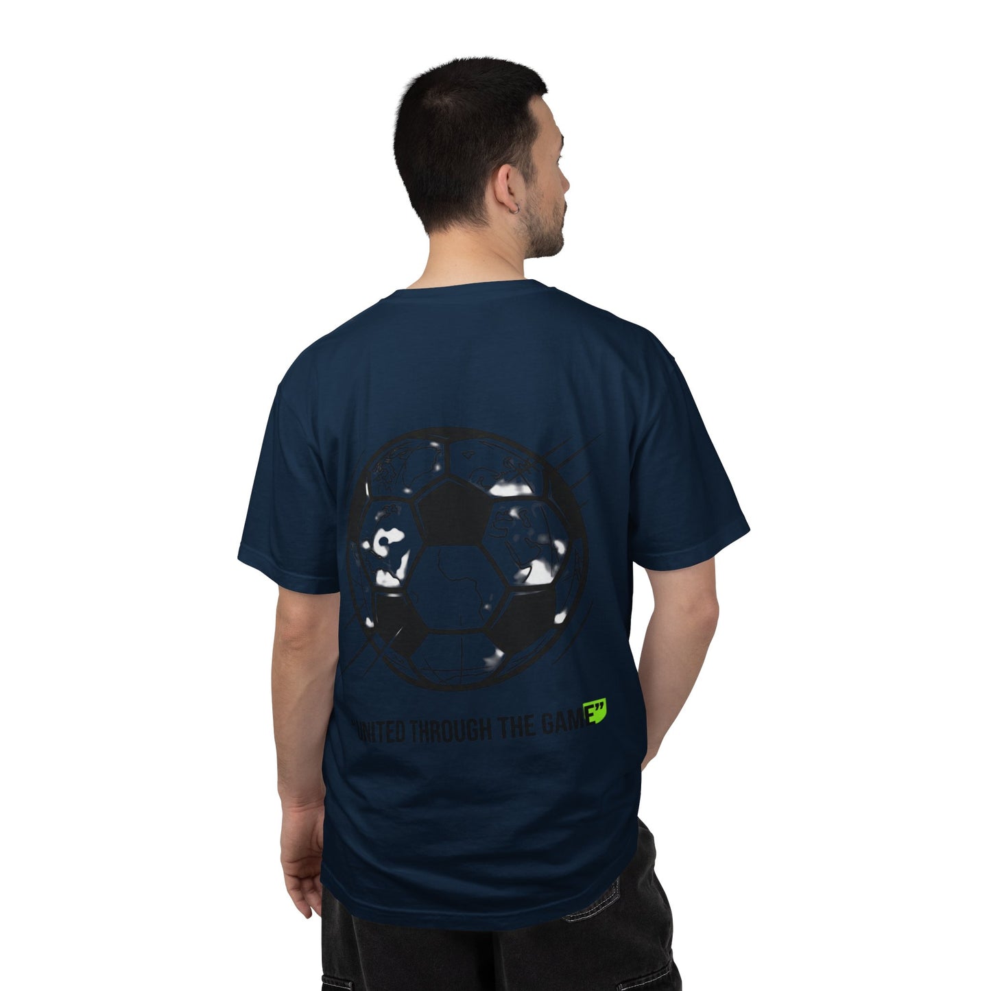 Soccer Unity T-Shirt — "United Through the Game" Graphic Tee