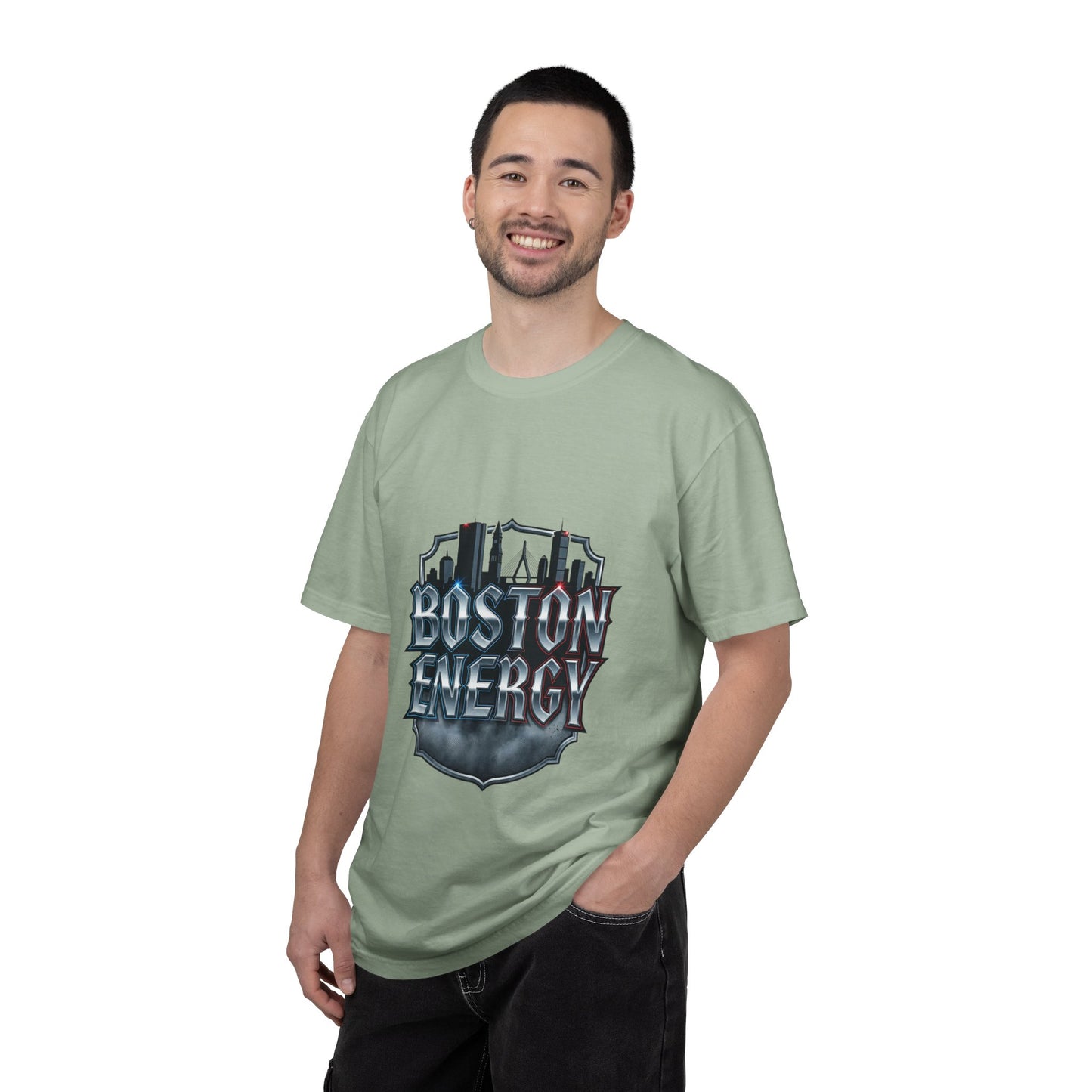 Boston Energy T-Shirt — City Skyline Graphic Tee