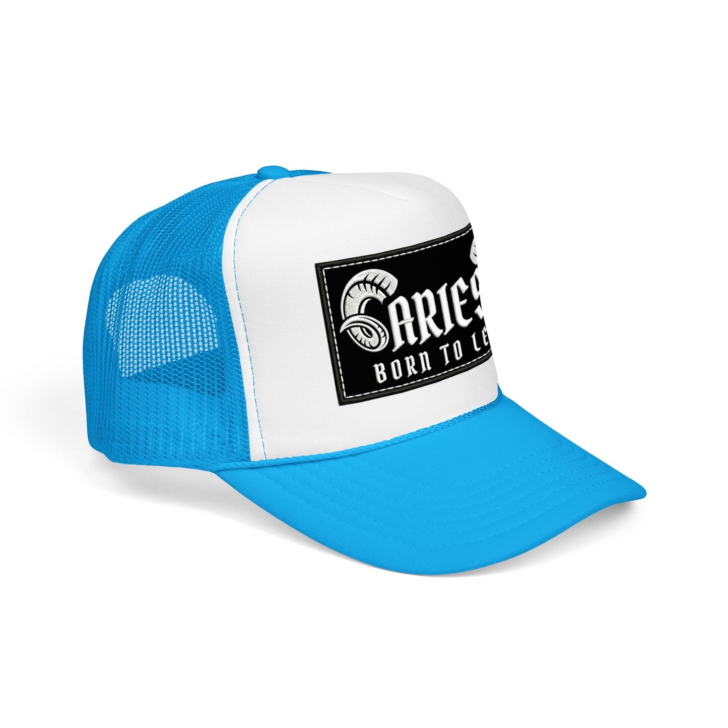 Trucker Hat - Aries 'Born to Lead' Zodiac Cap