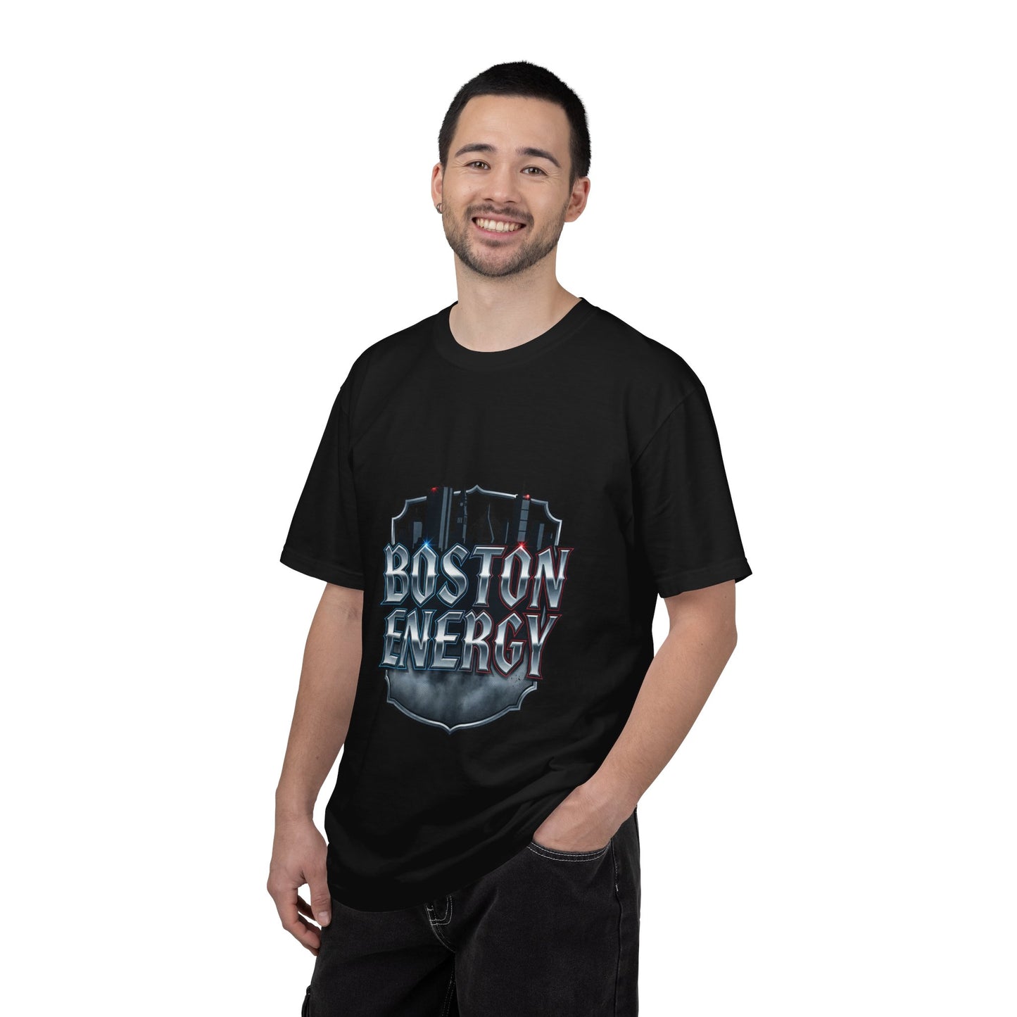 Boston Energy T-Shirt — City Skyline Graphic Tee