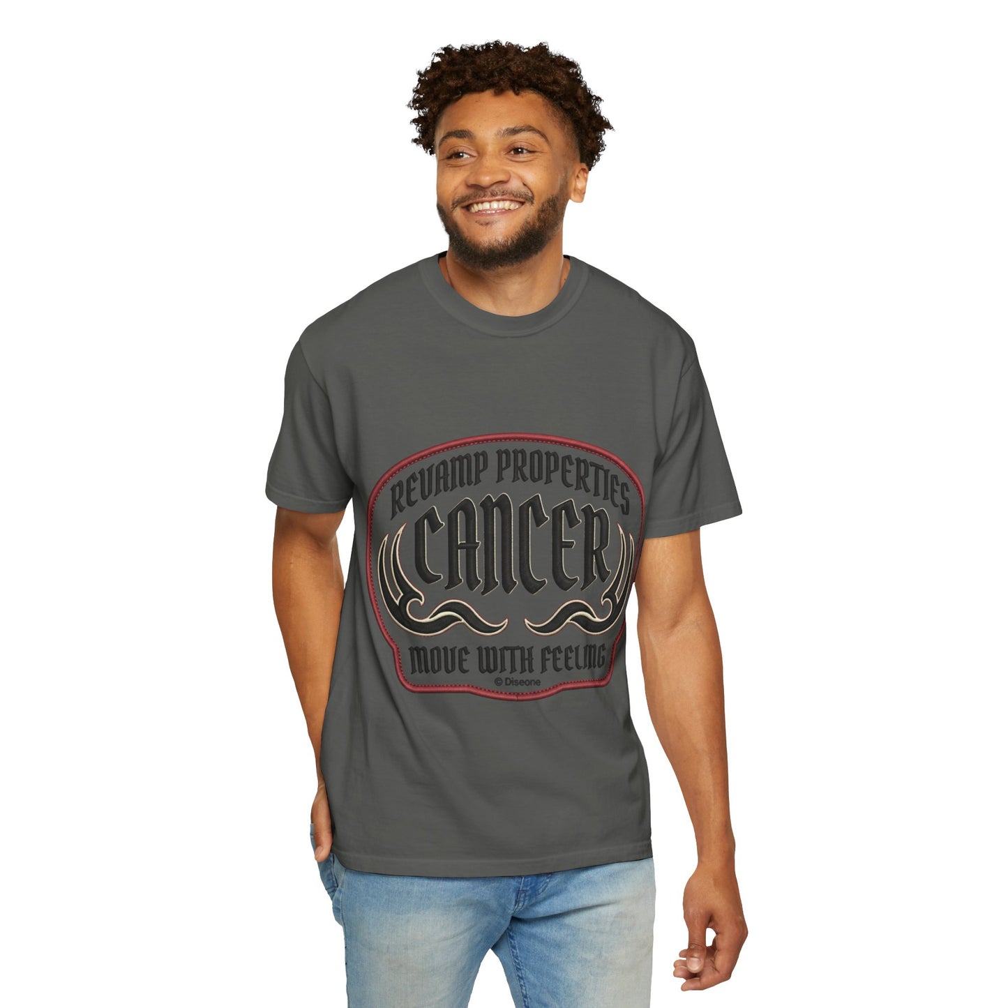 Cancer Zodiac T-Shirt — 'Move With Feeling' Astrology Tee