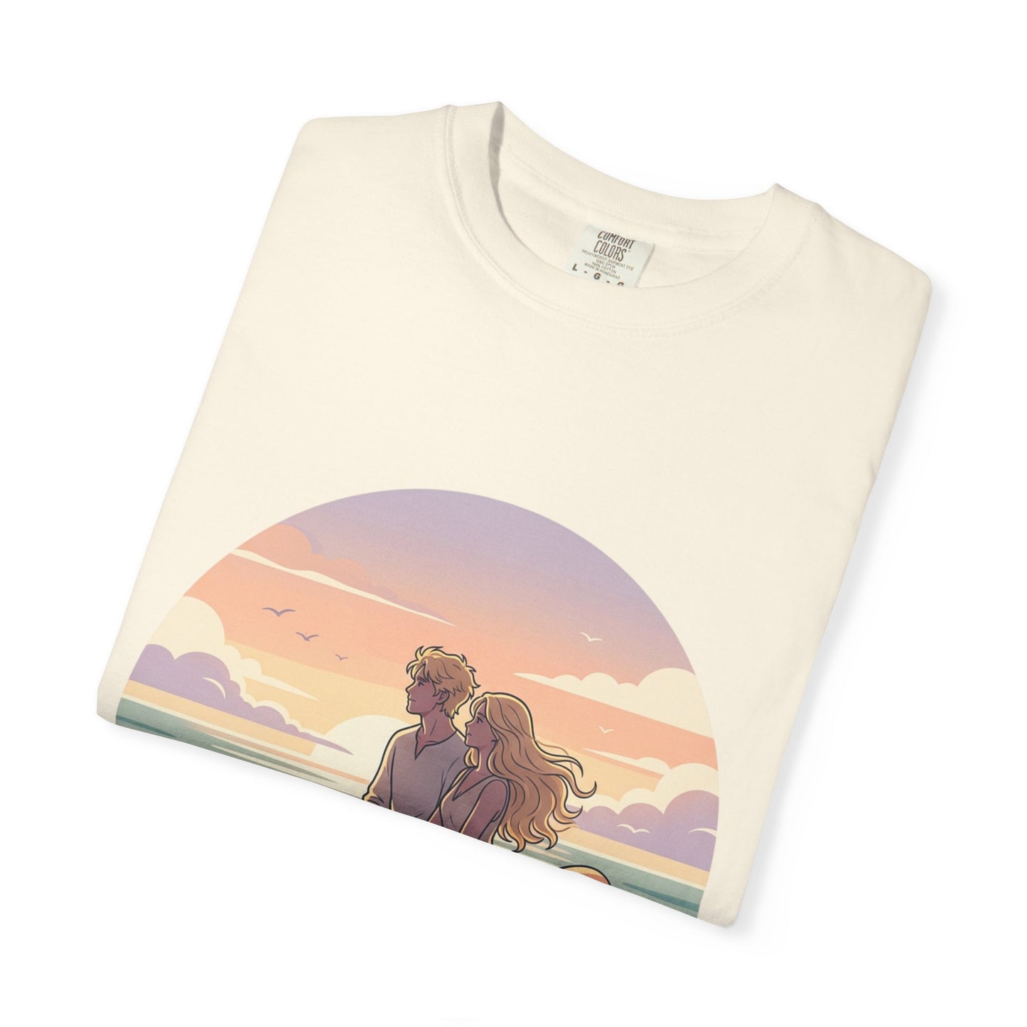 Ocean Sunset Graphic T-Shirt — "The Ocean Already Knows"