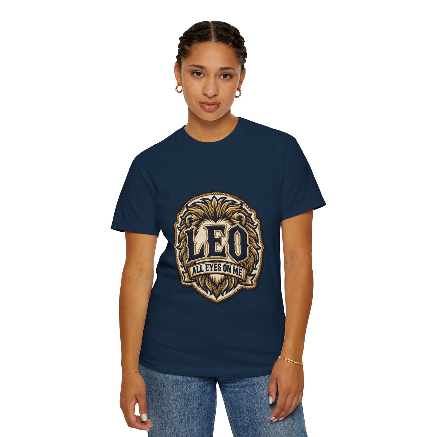 Leo 'All Eyes On Me' Zodiac T-Shirt — Bold Lion Astrology Tee