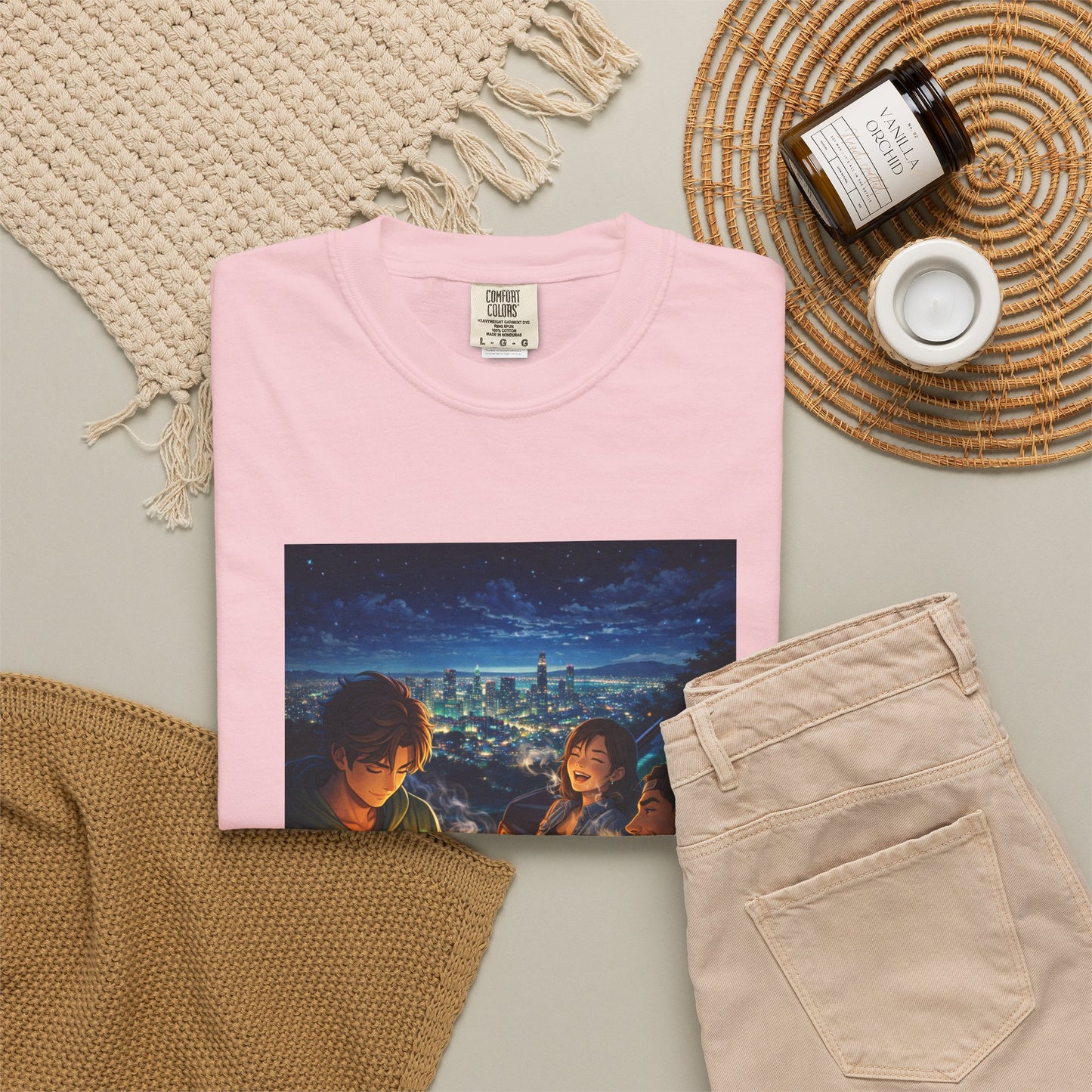ROAD TRIP SMOKE SESSION-Unisex Garment-Dyed T-shirt