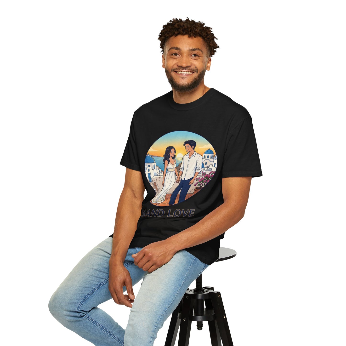 Island Love T-Shirt — Romantic Couples Vacation Tee