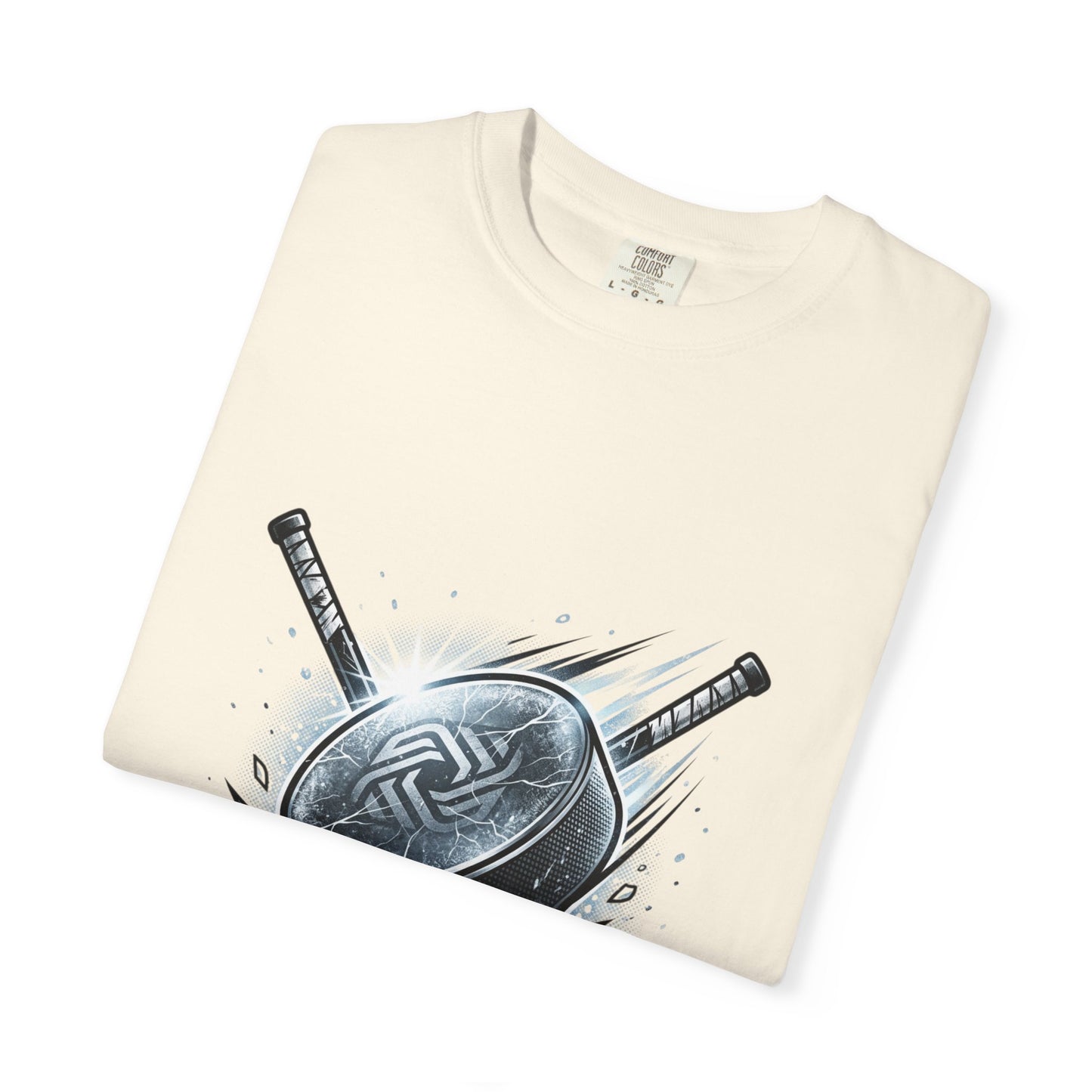 Hockey Graphic Tee — "United Through the Game" Team Spirit T-Shirt