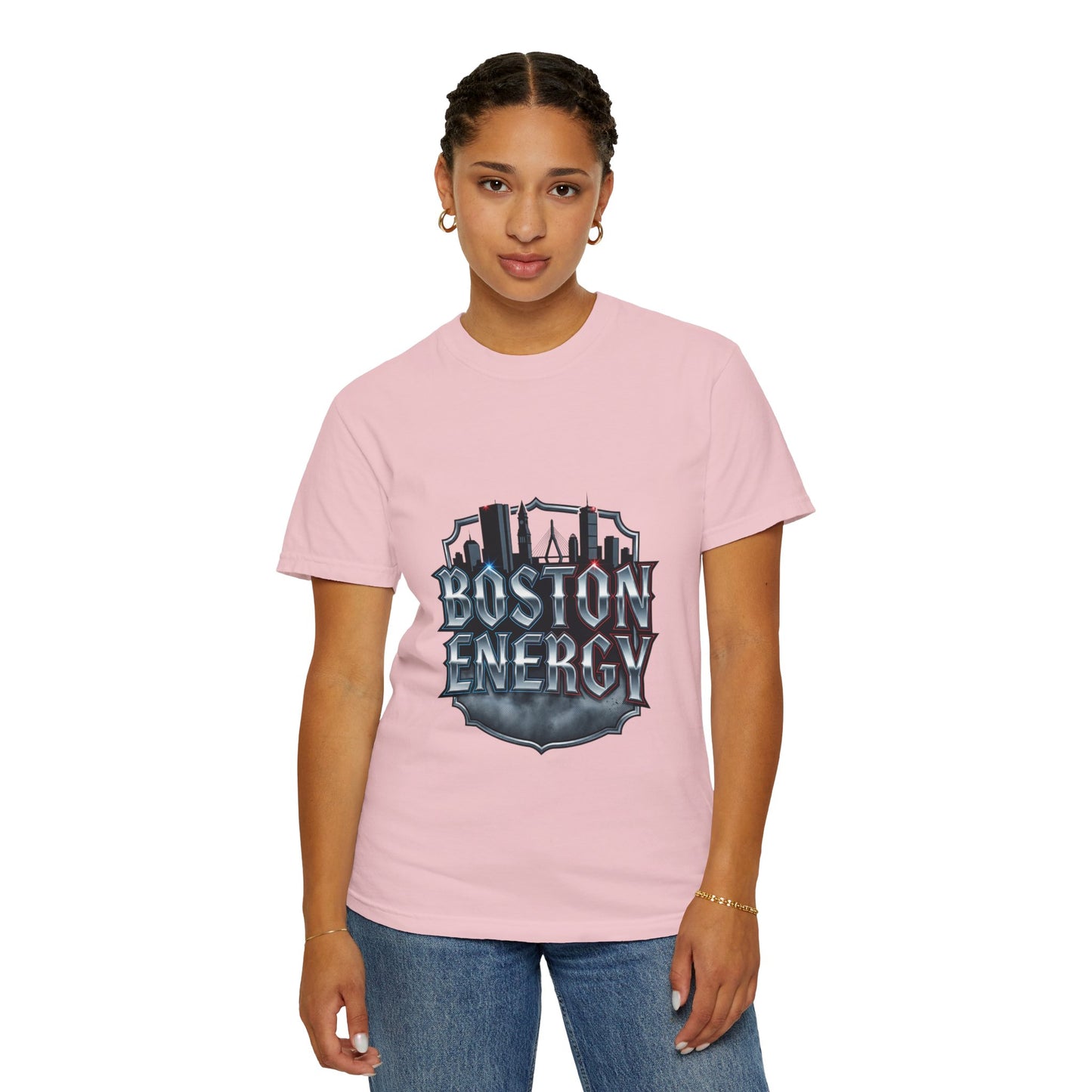 Boston Energy T-Shirt — City Skyline Graphic Tee