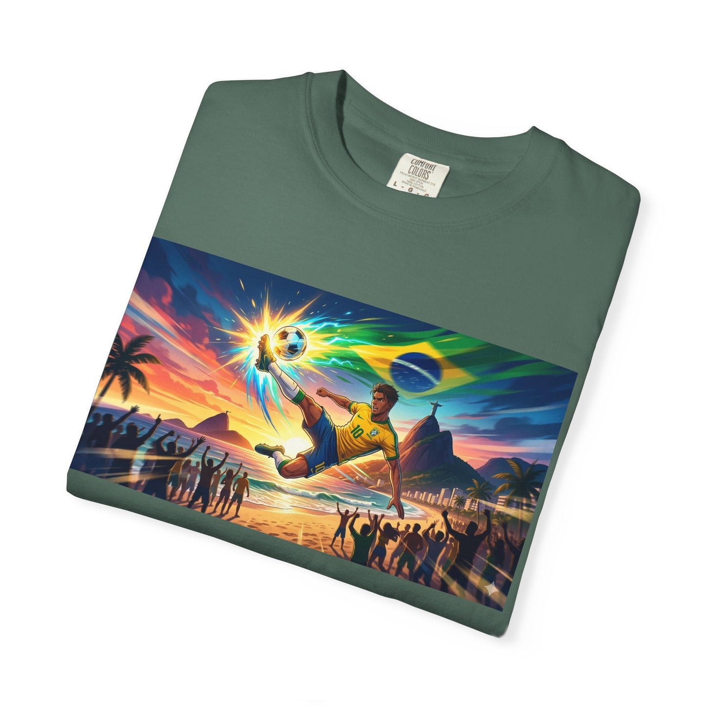 Brazil — Energy + Football Graphic T-Shirt