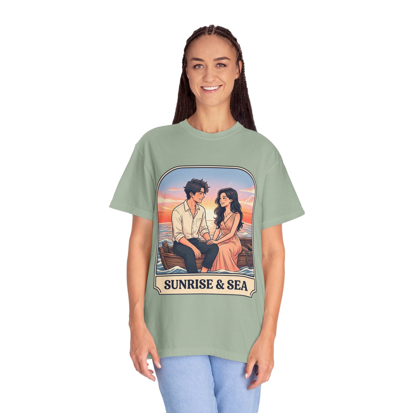 Sunrise & Sea Romantic Beach T-Shirt