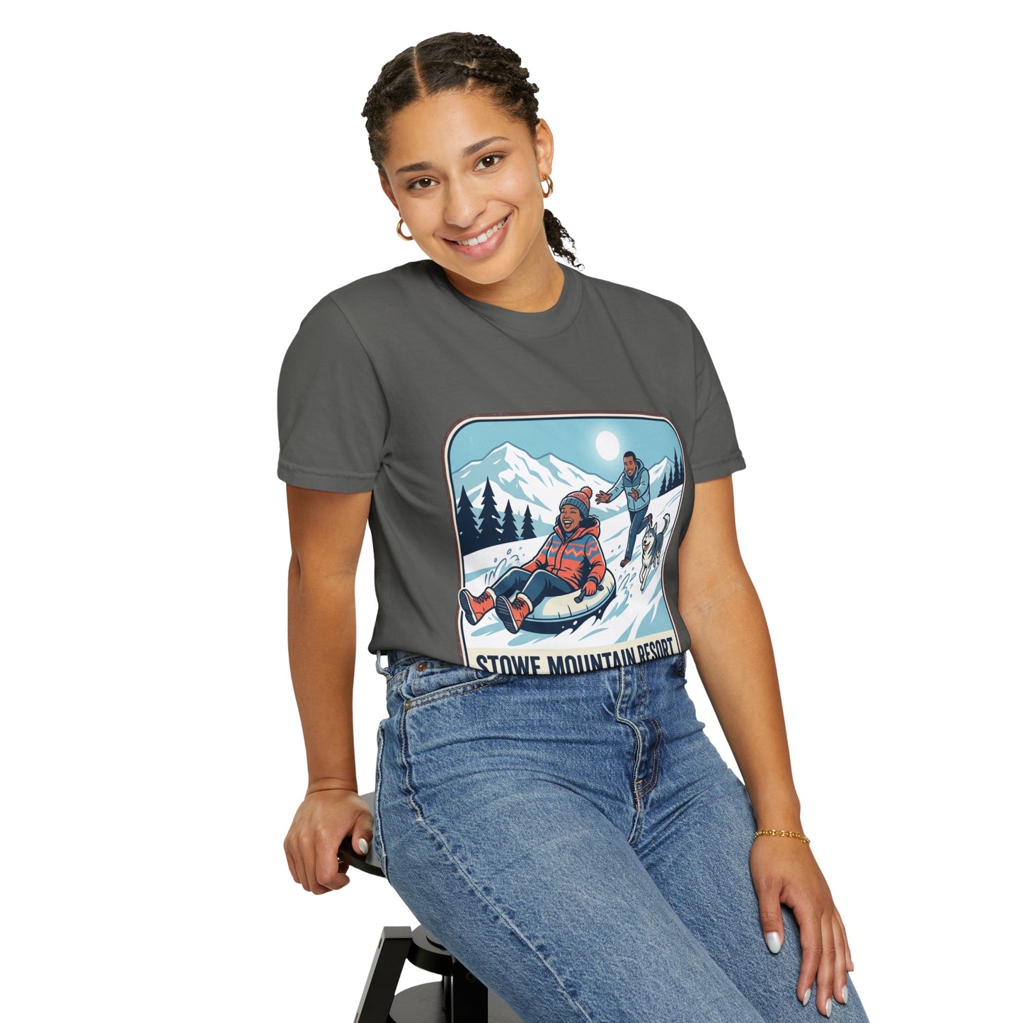 Stowe Mountain Resort Snow Tubing T-Shirt