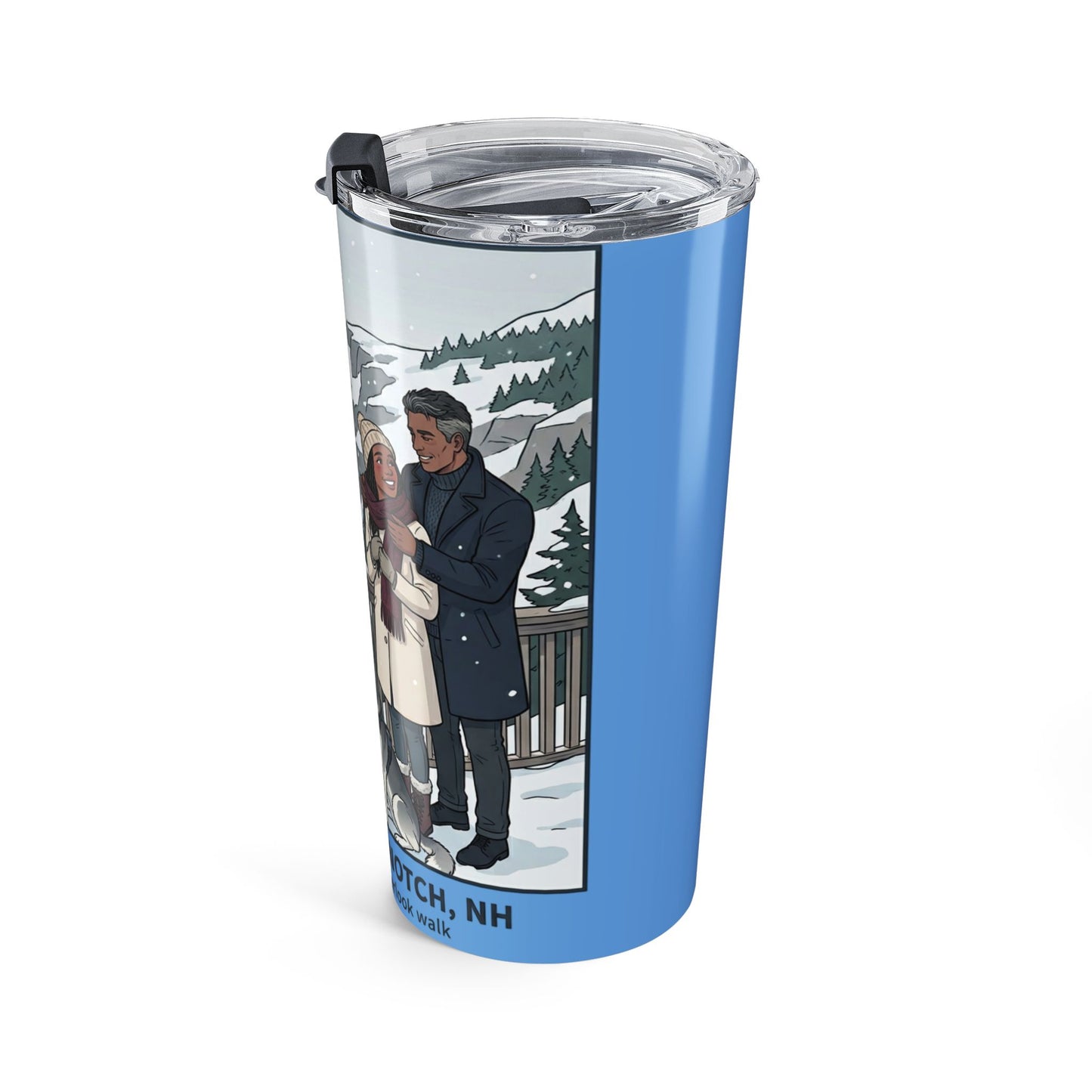 20oz Winter Scenic Tumbler —Travel Cup