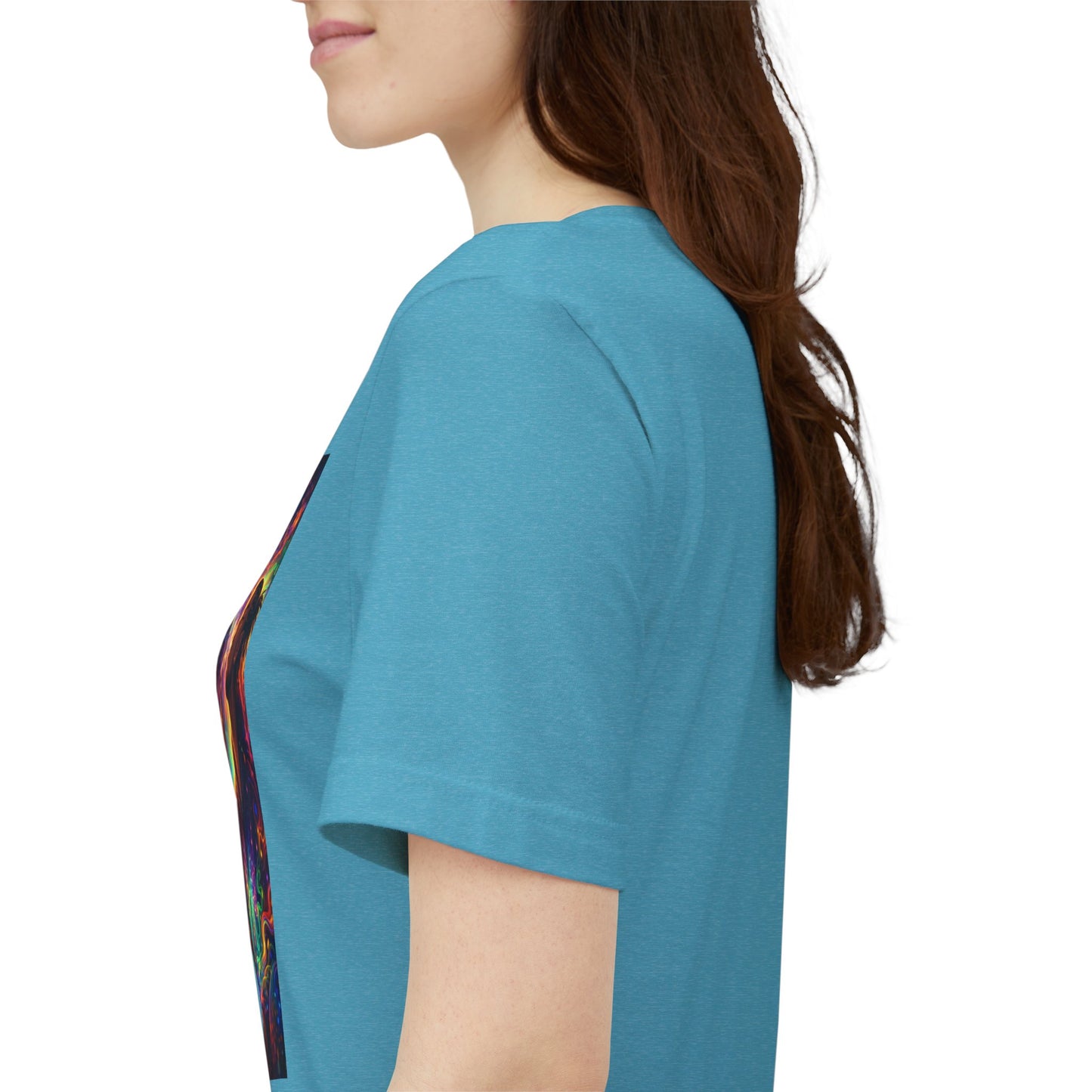 Psychedelic Session T-Shirt — Cosmic Portrait Graphic Tee