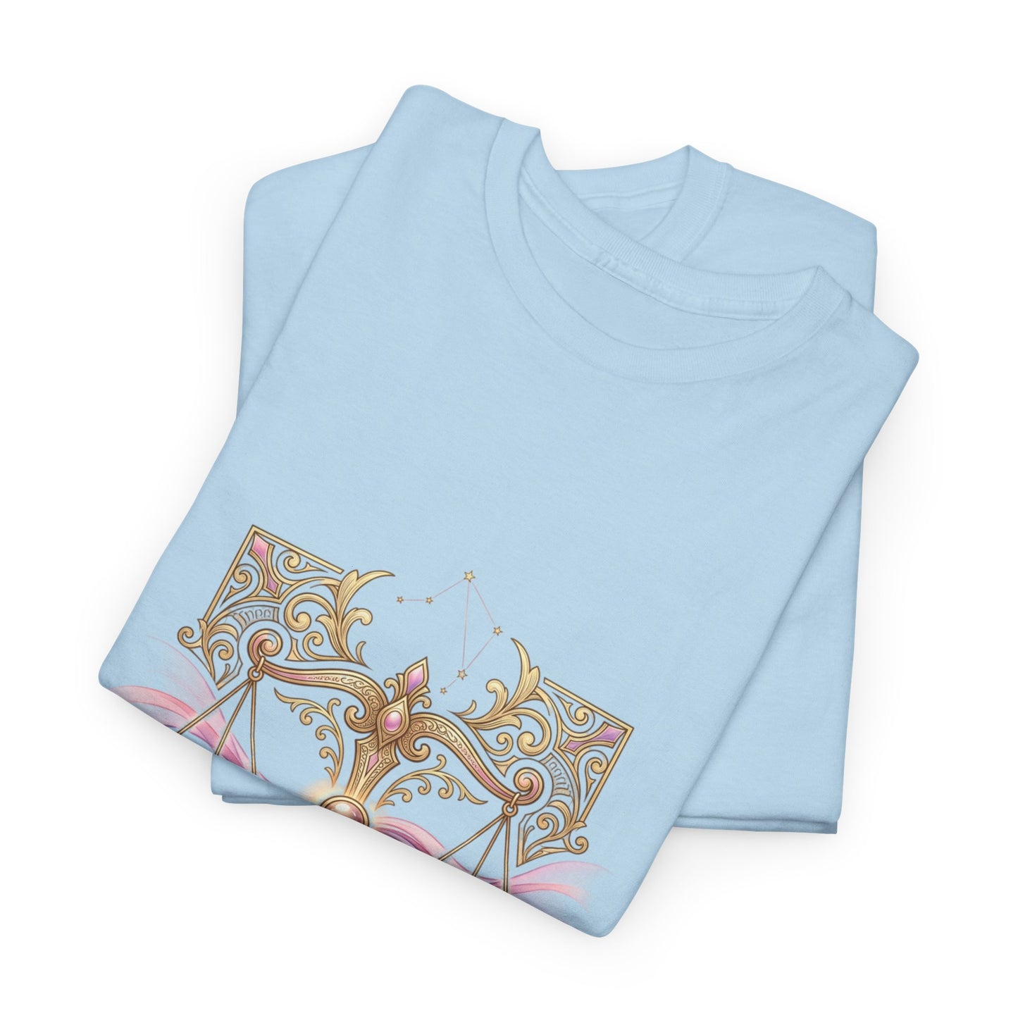Libra Scales T‑Shirt — Zodiac Balance Is Power Tee