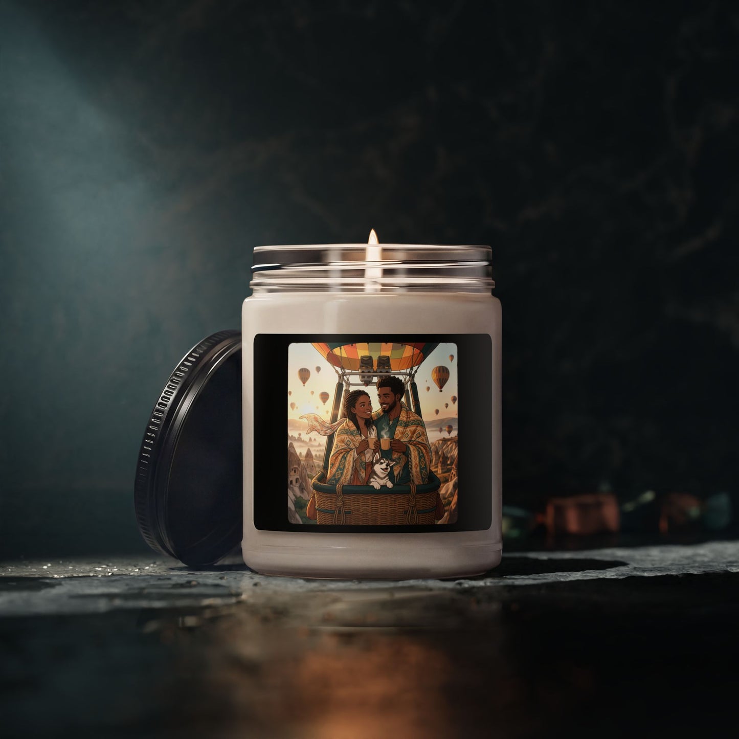 Hot Air Balloon Romance Scented Soy Candle — 9oz