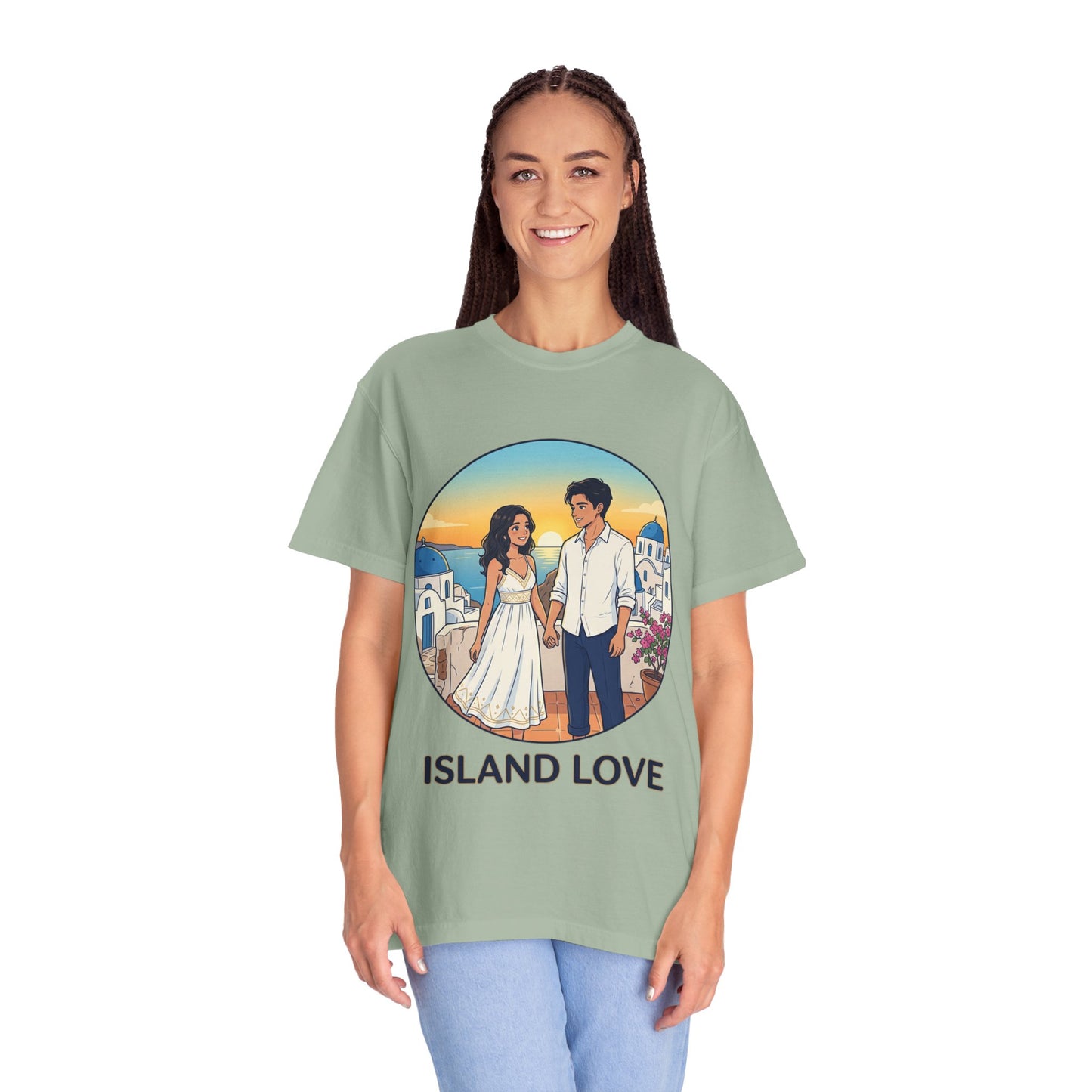 Island Love T-Shirt — Romantic Couples Vacation Tee