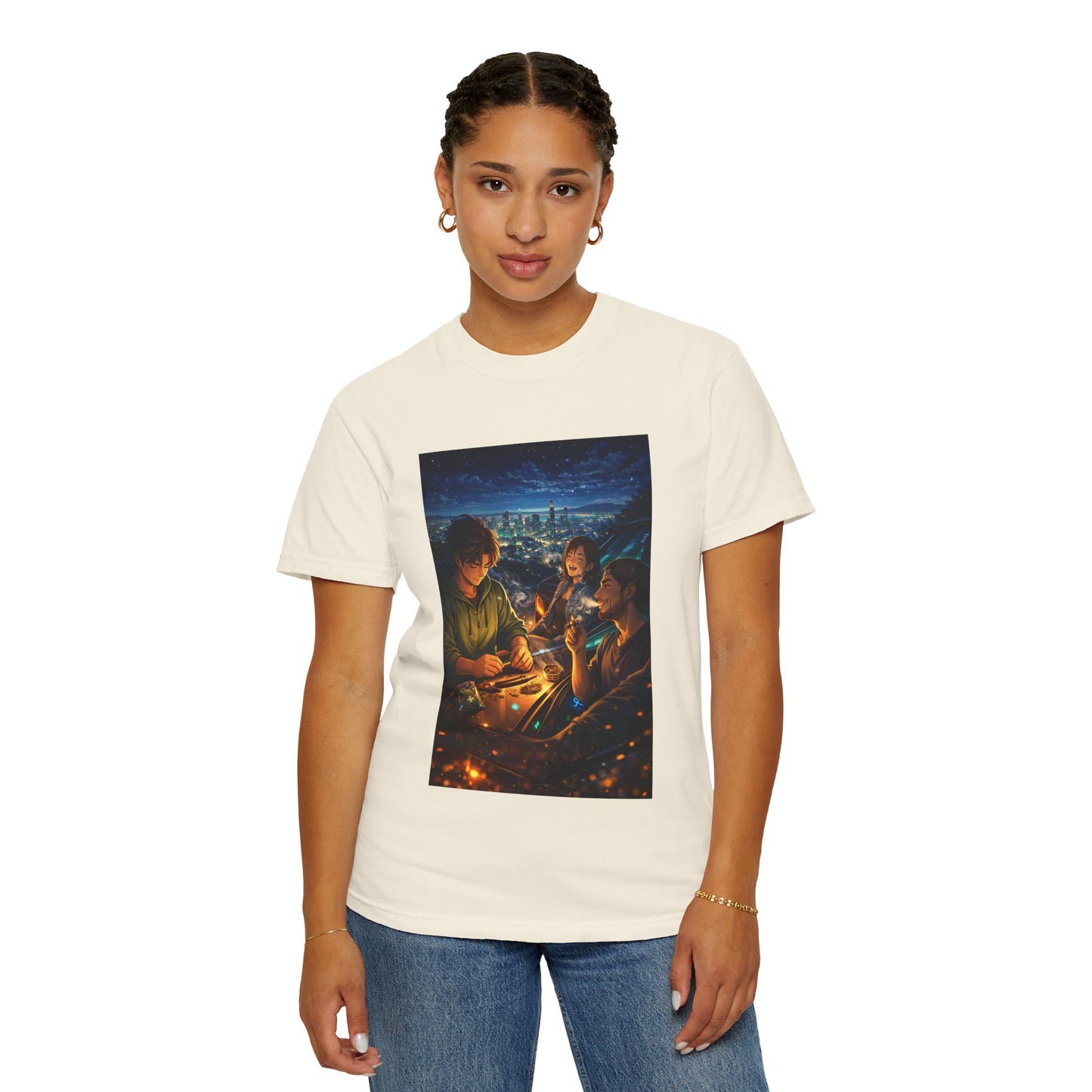 ROAD TRIP SMOKE SESSION-Unisex Garment-Dyed T-shirt