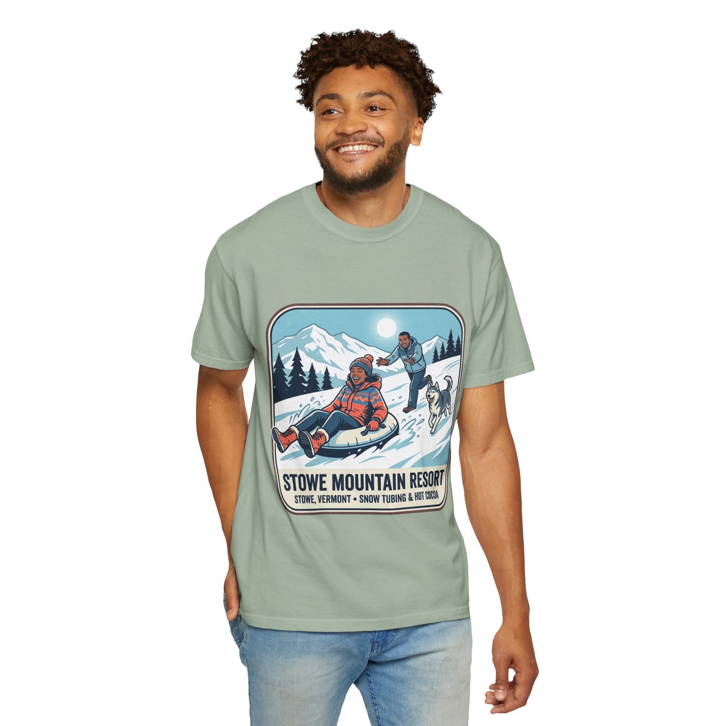 Stowe Mountain Resort Snow Tubing T-Shirt