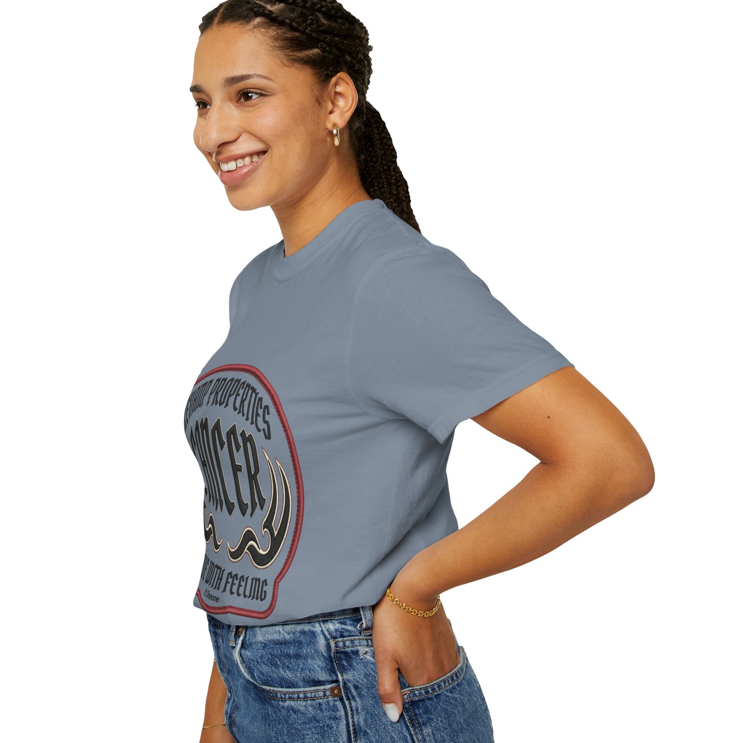Cancer Zodiac T-Shirt — 'Move With Feeling' Astrology Tee