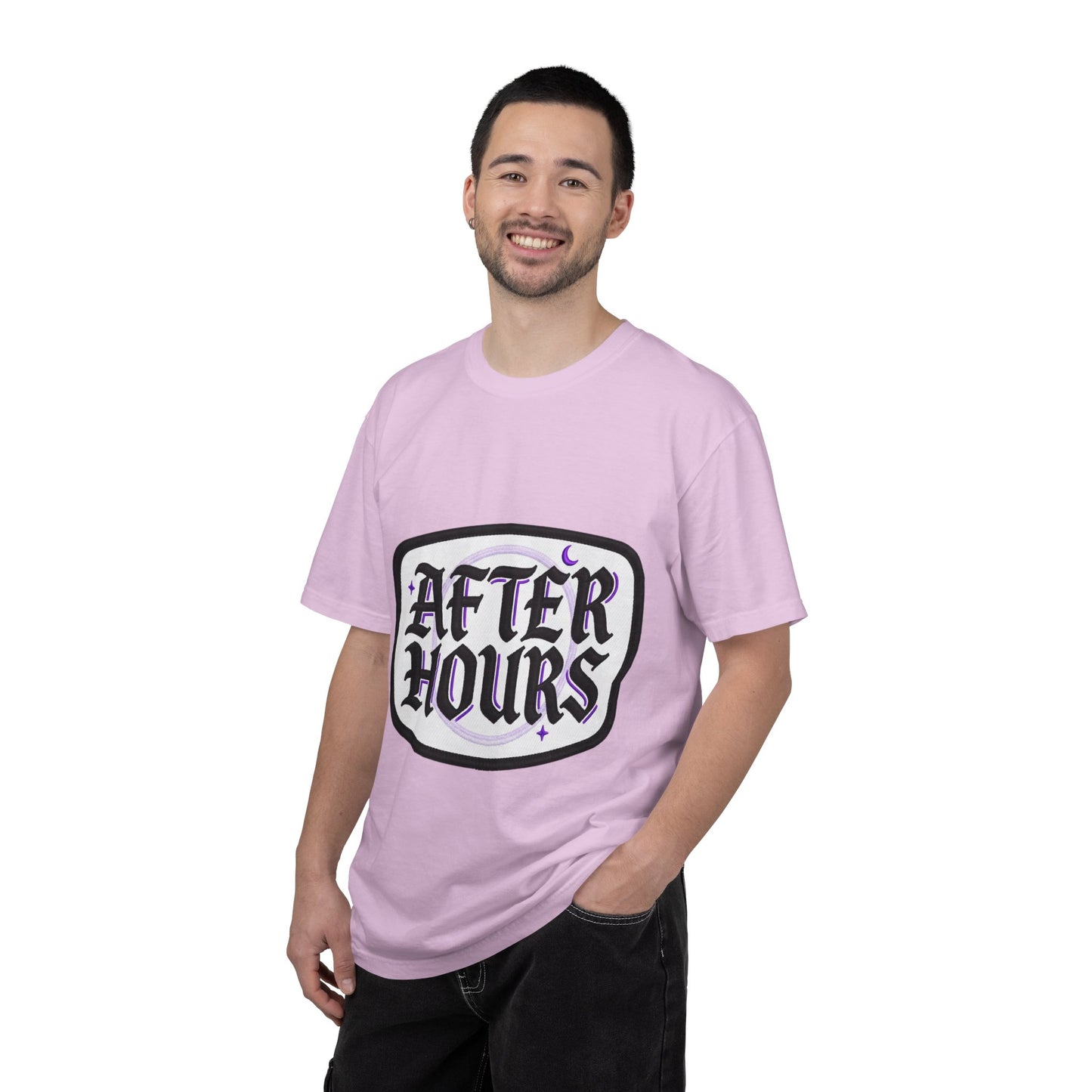 After Hours Graphic T-Shirt — Gothic Moon Lounge Tee