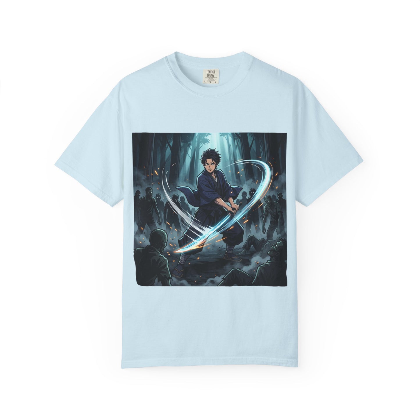 Mage Battlemage T‑Shirt — Fantasy Wizard Magic Sword Illustration Tee
