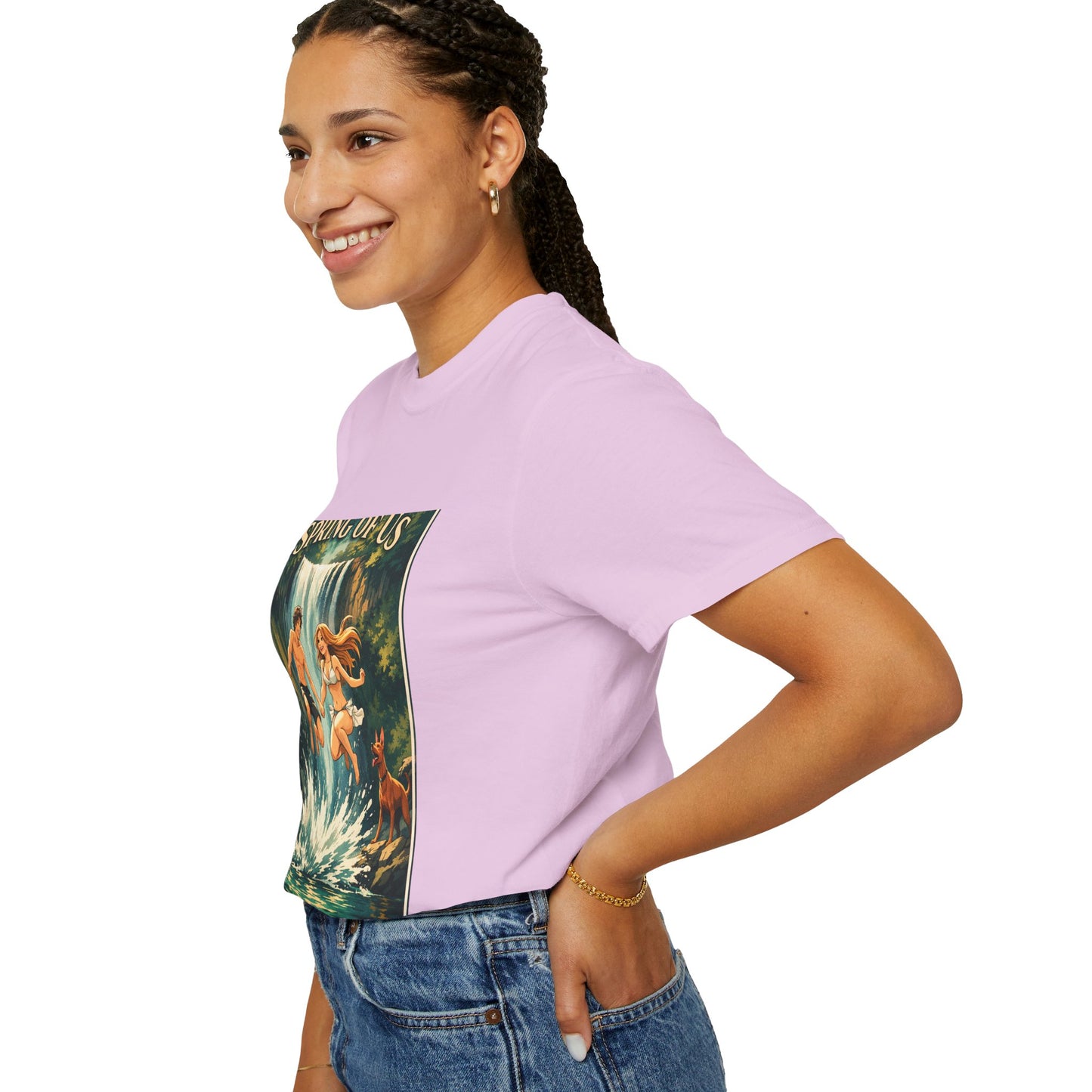 Vintage 'Spring of Us' Waterfall Graphic T-Shirt