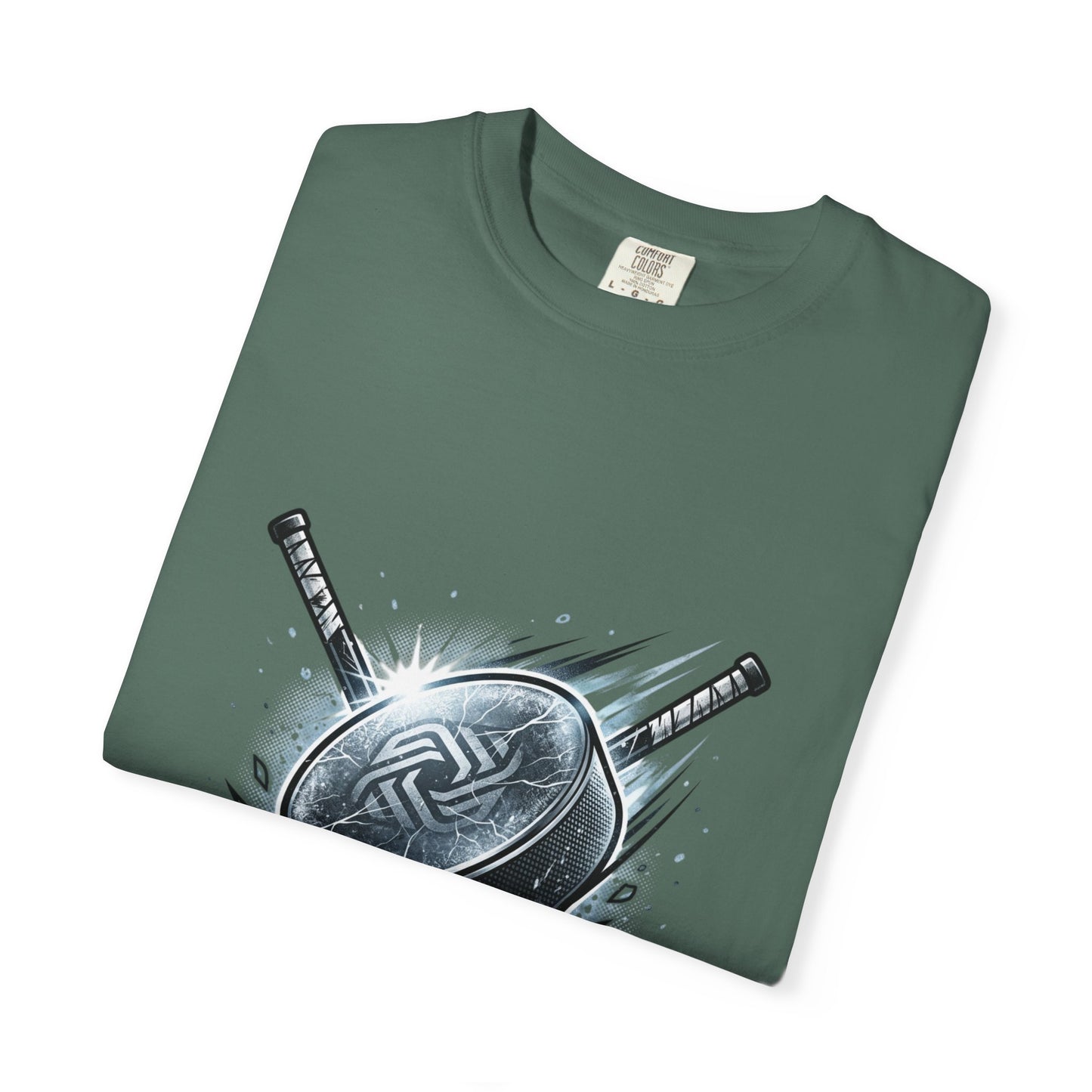 Hockey Graphic Tee — "United Through the Game" Team Spirit T-Shirt