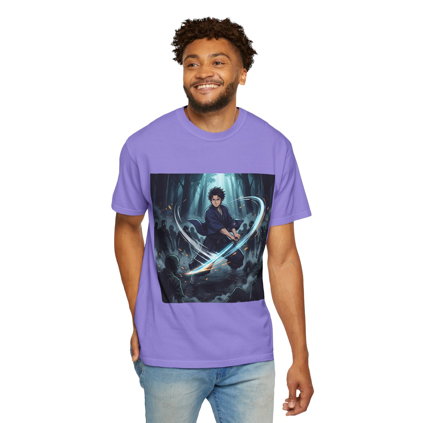 Mage Battlemage T‑Shirt — Fantasy Wizard Magic Sword Illustration Tee