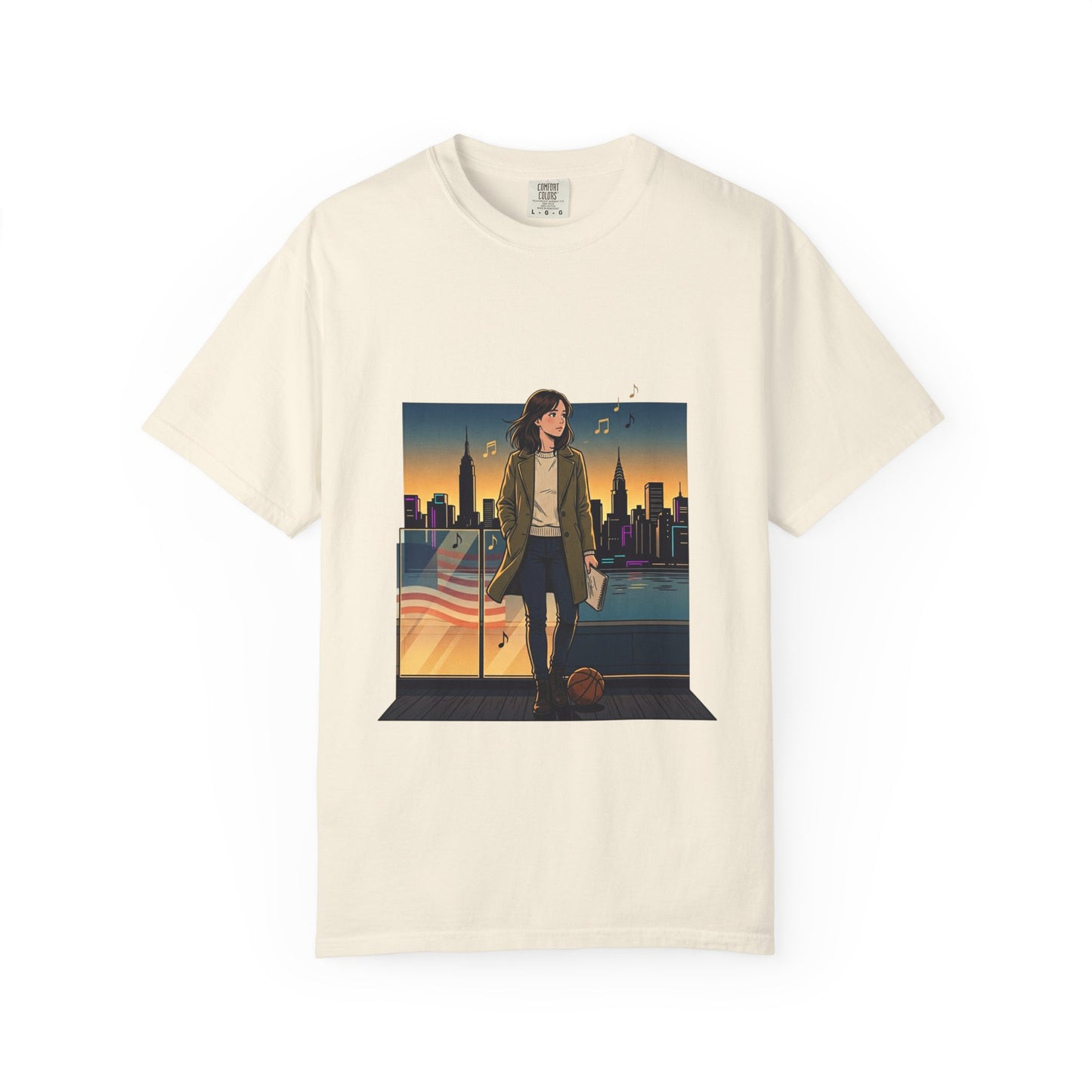 GLOBAL ENERGY: HER CITY, HER STORY— City Sunset Graphic T-Shirt