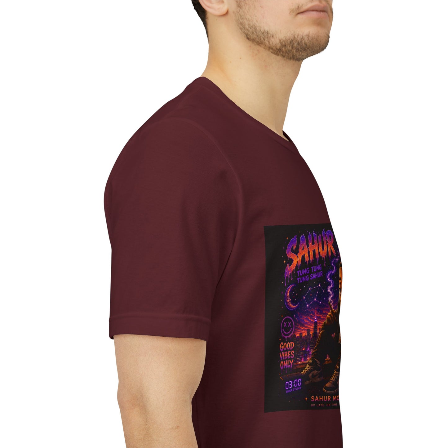 Tung Tung Tung Sahur SOLO Night Smoke DOLO Tee — Urban Chill Cartoon Design