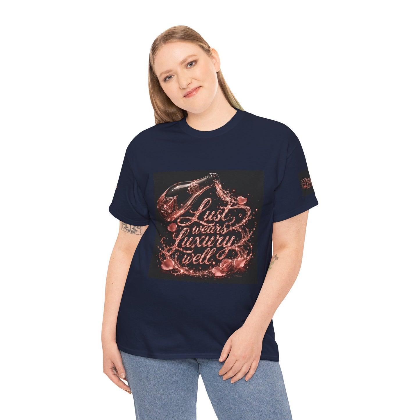 Lust Treats Luxury Well T-Shirt – Vintage Script Graphic Tee