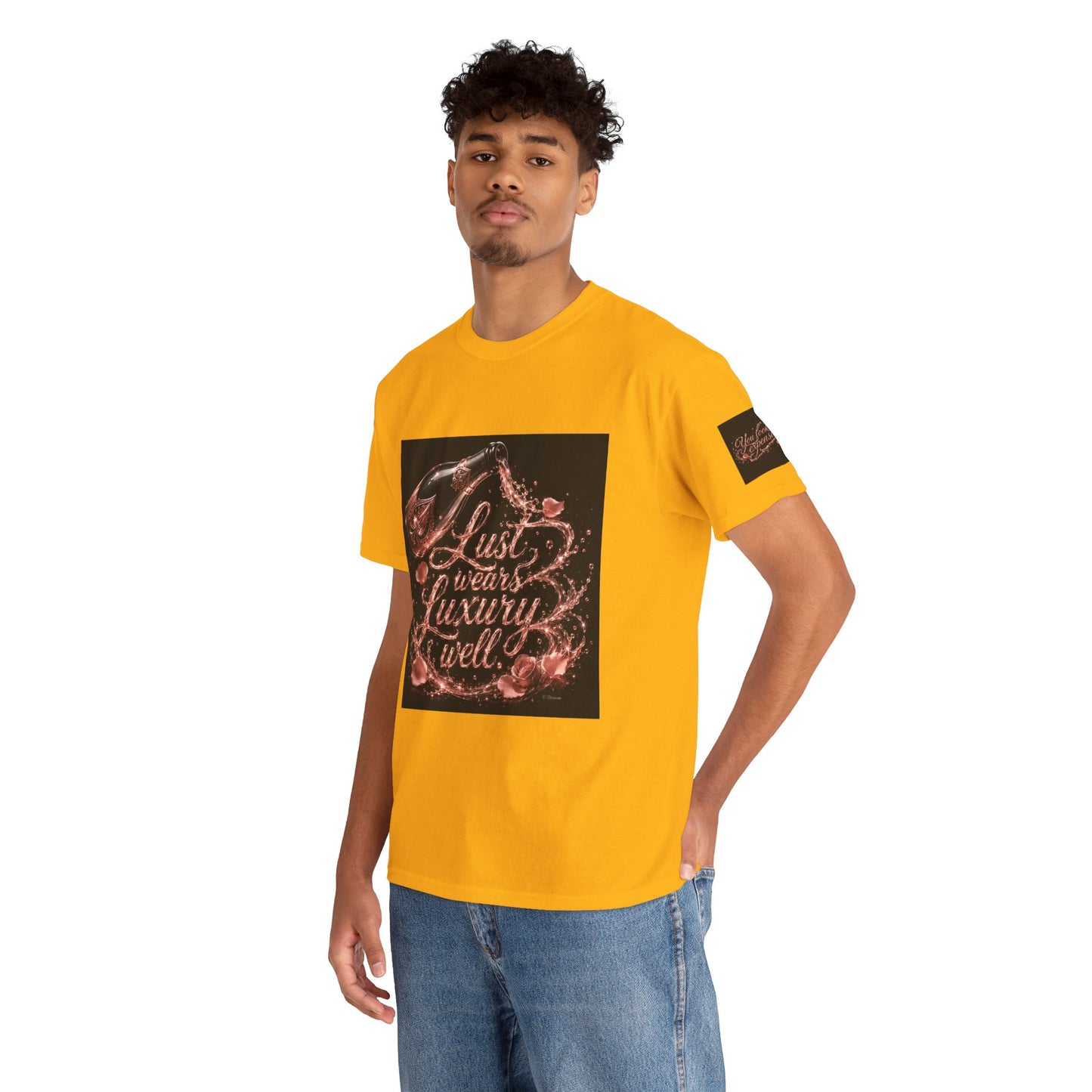 Lust Treats Luxury Well T-Shirt – Vintage Script Graphic Tee