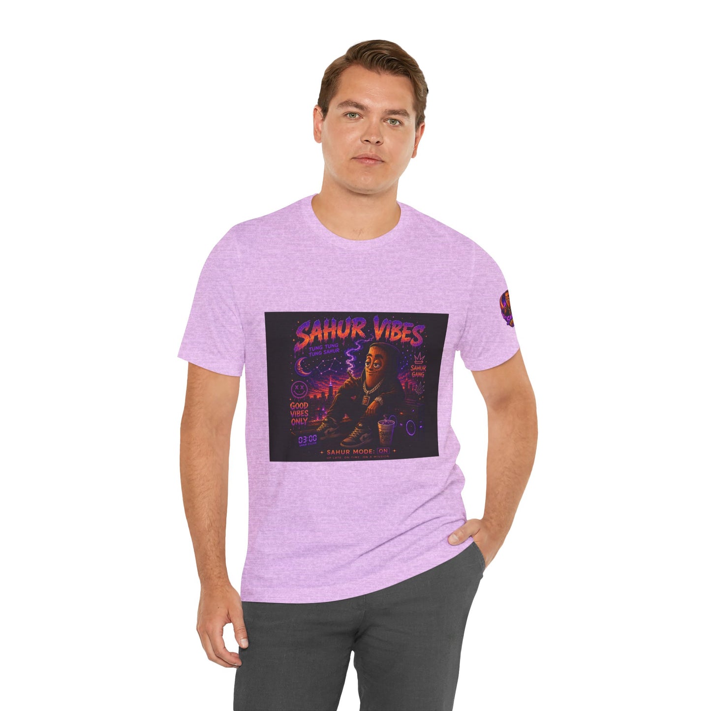 Tung Tung Tung Sahur SOLO Night Smoke DOLO Tee — Urban Chill Cartoon Design