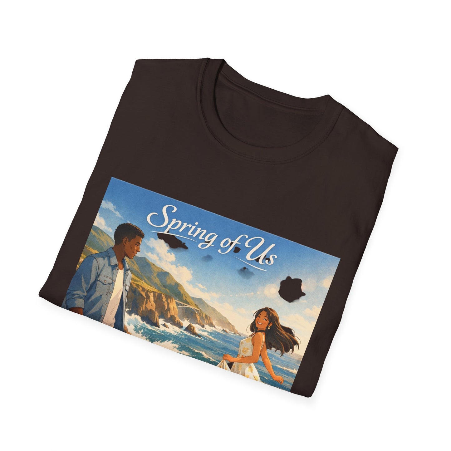Spring of Us T-Shirt — Romantic Coastal Illustration Tee