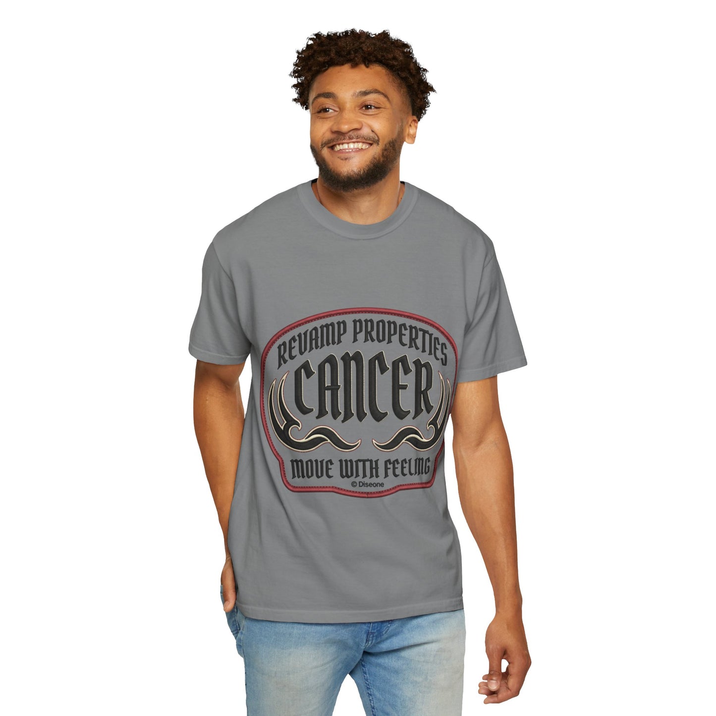 Cancer Zodiac T-Shirt — 'Move With Feeling' Astrology Tee